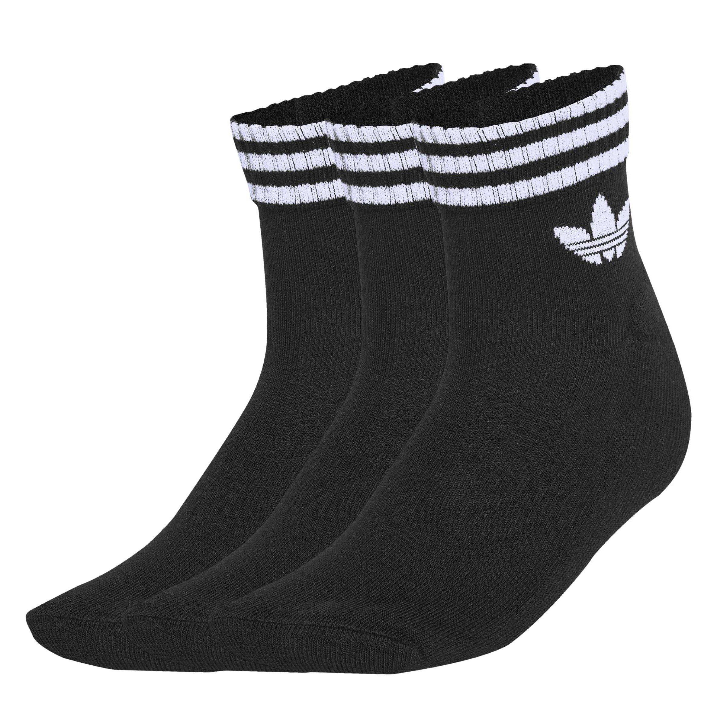 Black/Black - adidas Originals - Adidas 3S Ankle Sck 3p 64 - 2