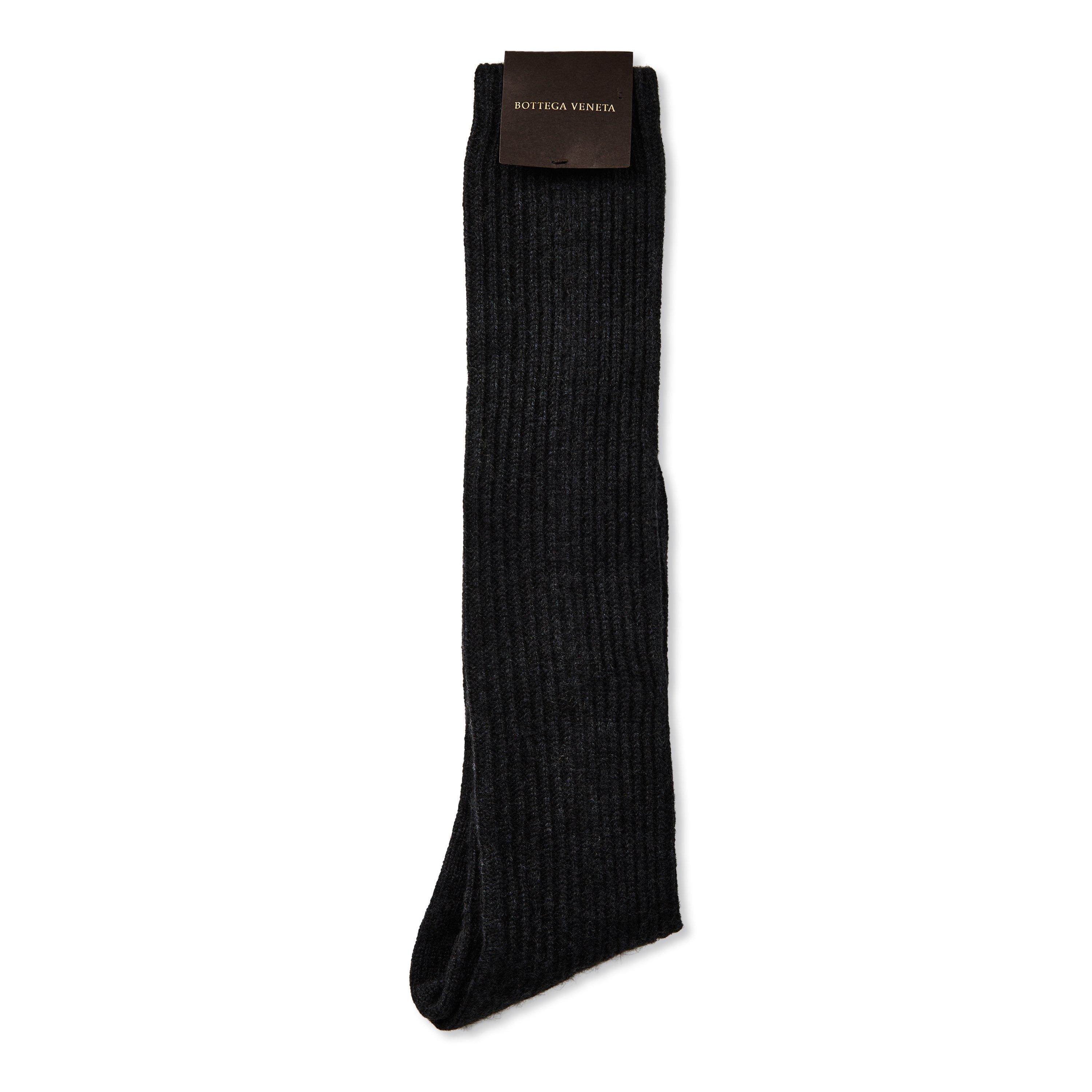 Grey - Bottega Veneta - Men's Crew Socks - 1