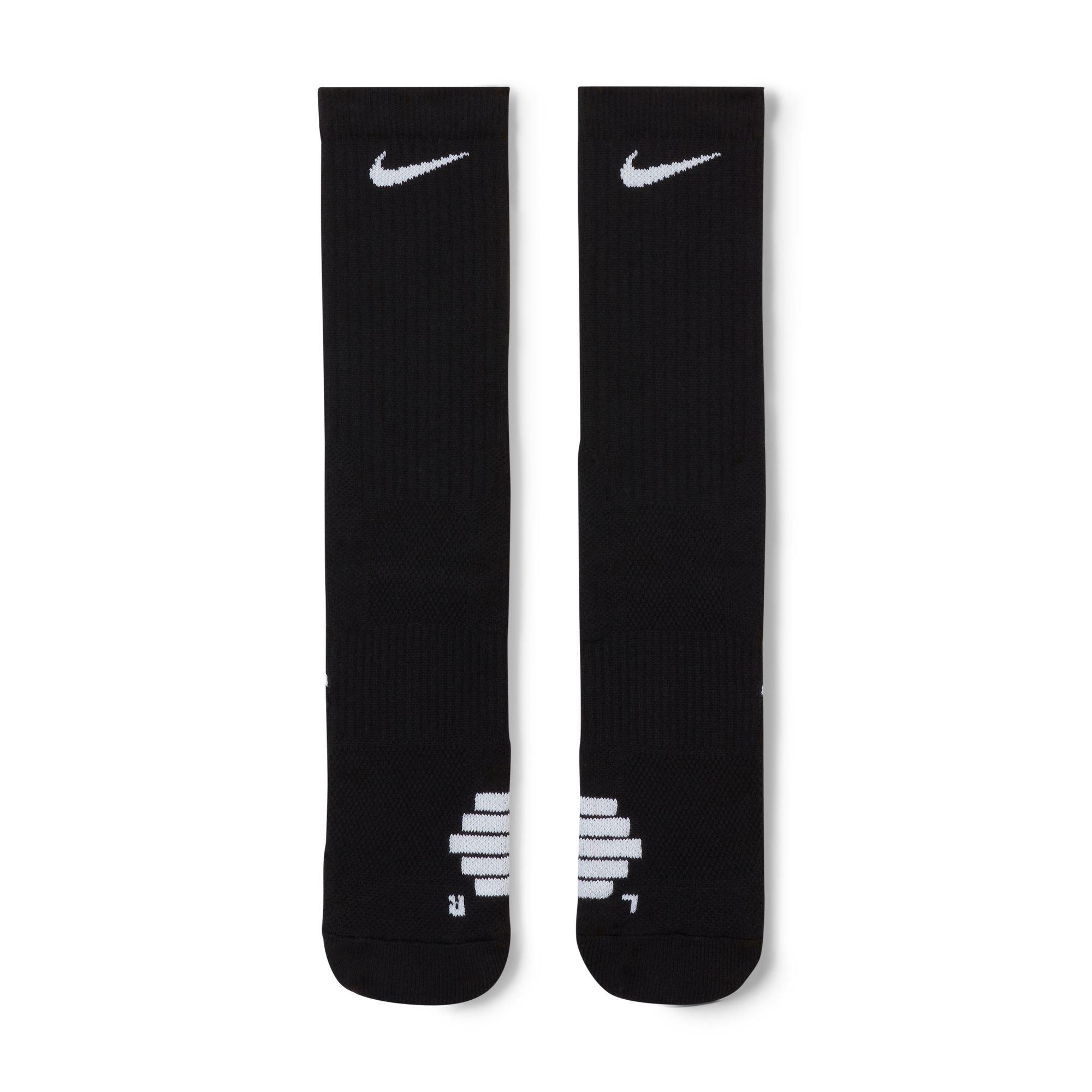 Black/White - Nike - Elite Crew Basketball Socks 1 Pack - 5