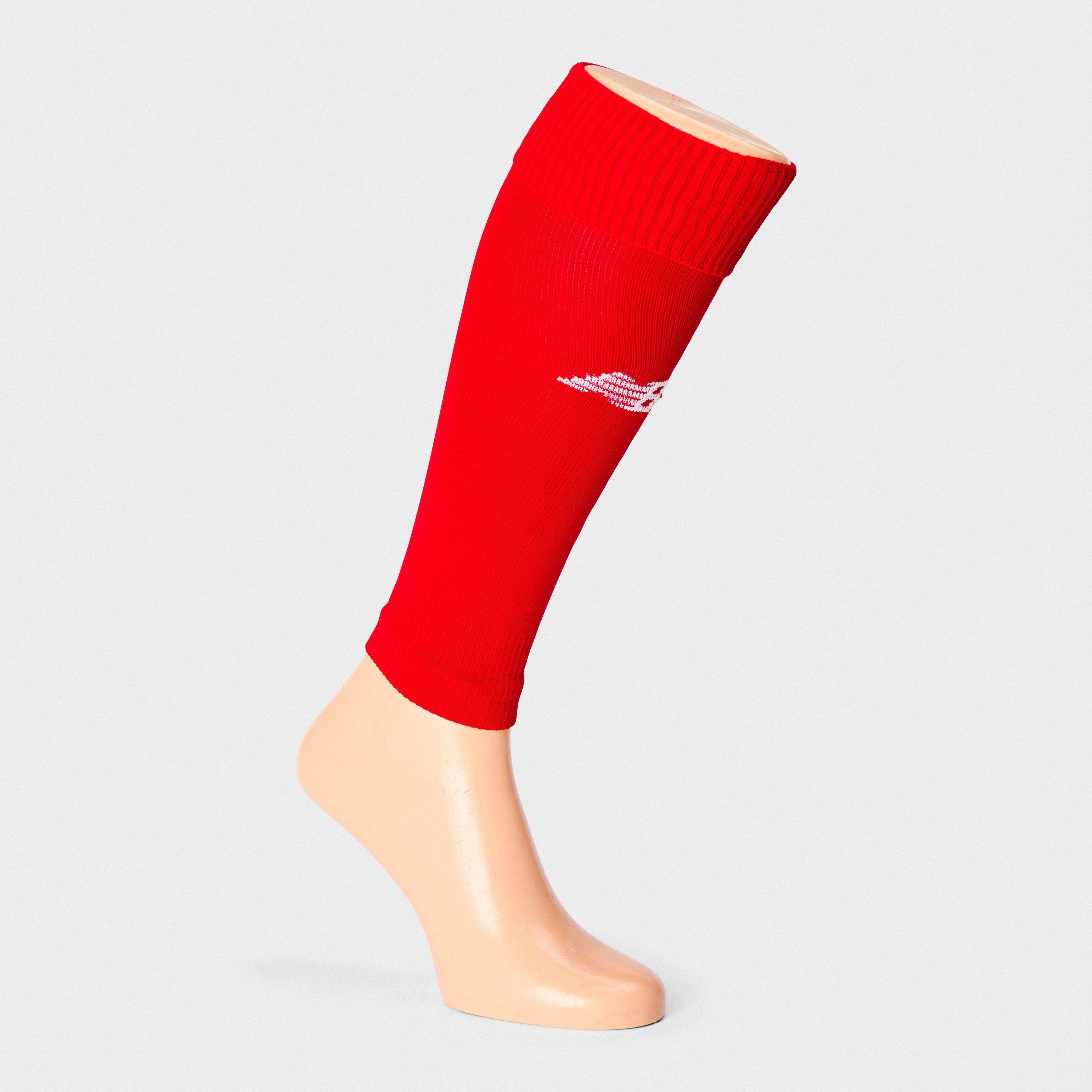 Red - New Balance - Adults Footless Football Sock - 2