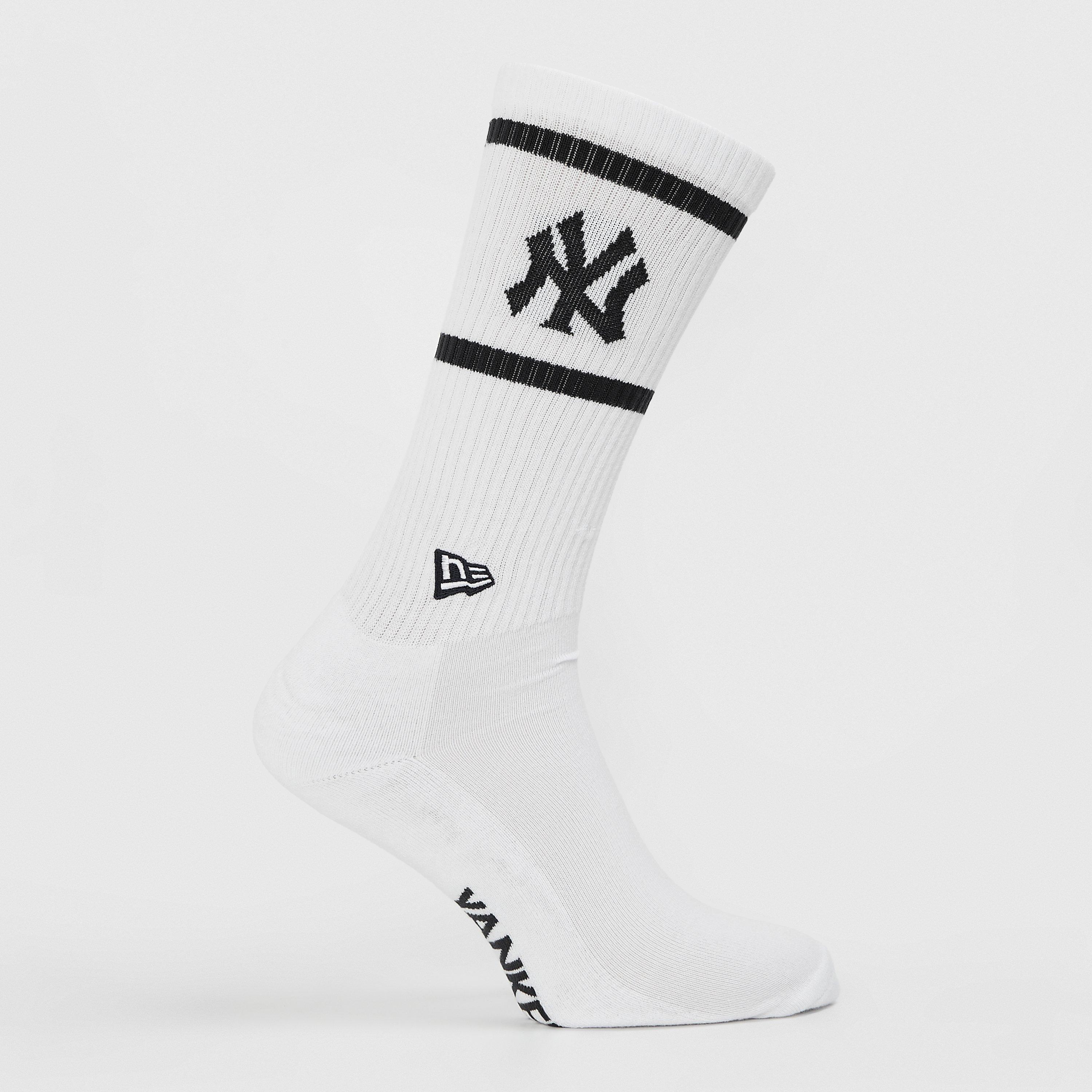 NY Blanc/Marine - New Era - Womens Premium Crew Socks - 2