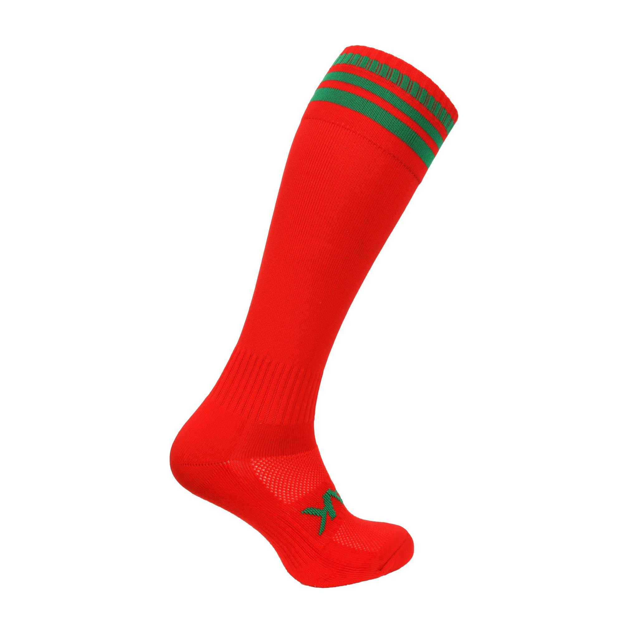 Red/Green - ATAK Sports - ATAK Bars Socks Junior - 2