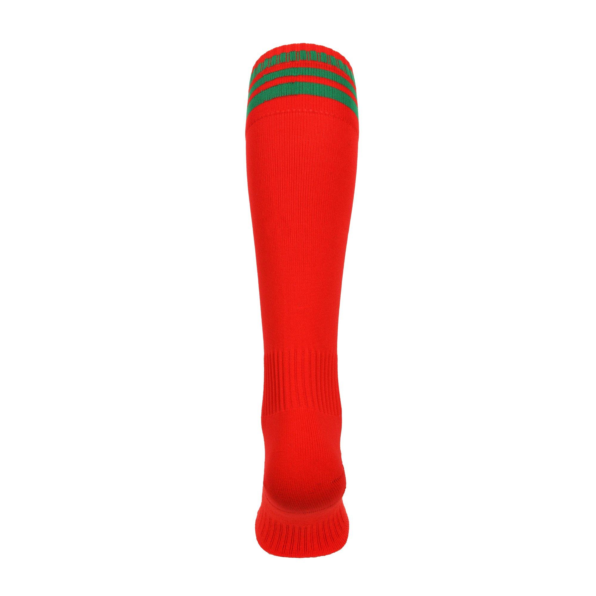 Red/Green - ATAK Sports - ATAK Bars Socks Junior - 3