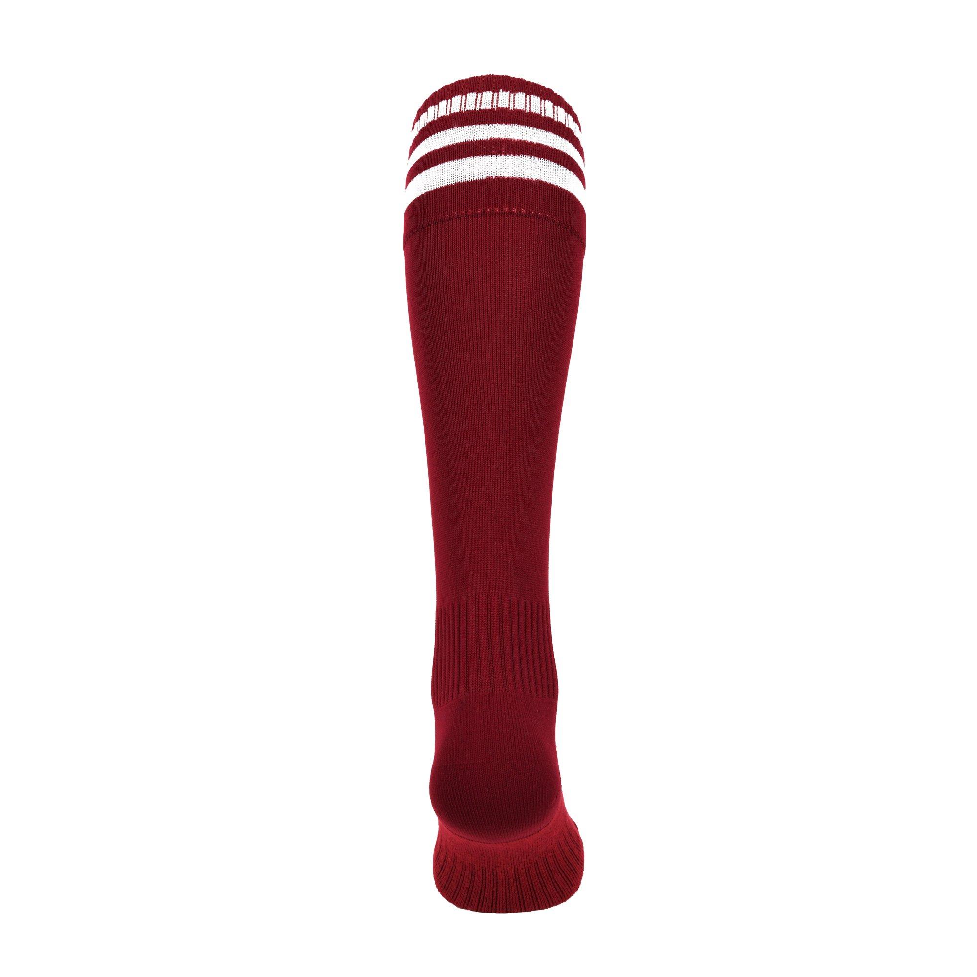 Maroon/White - ATAK Sports - ATAK Bars Socks Junior - 3