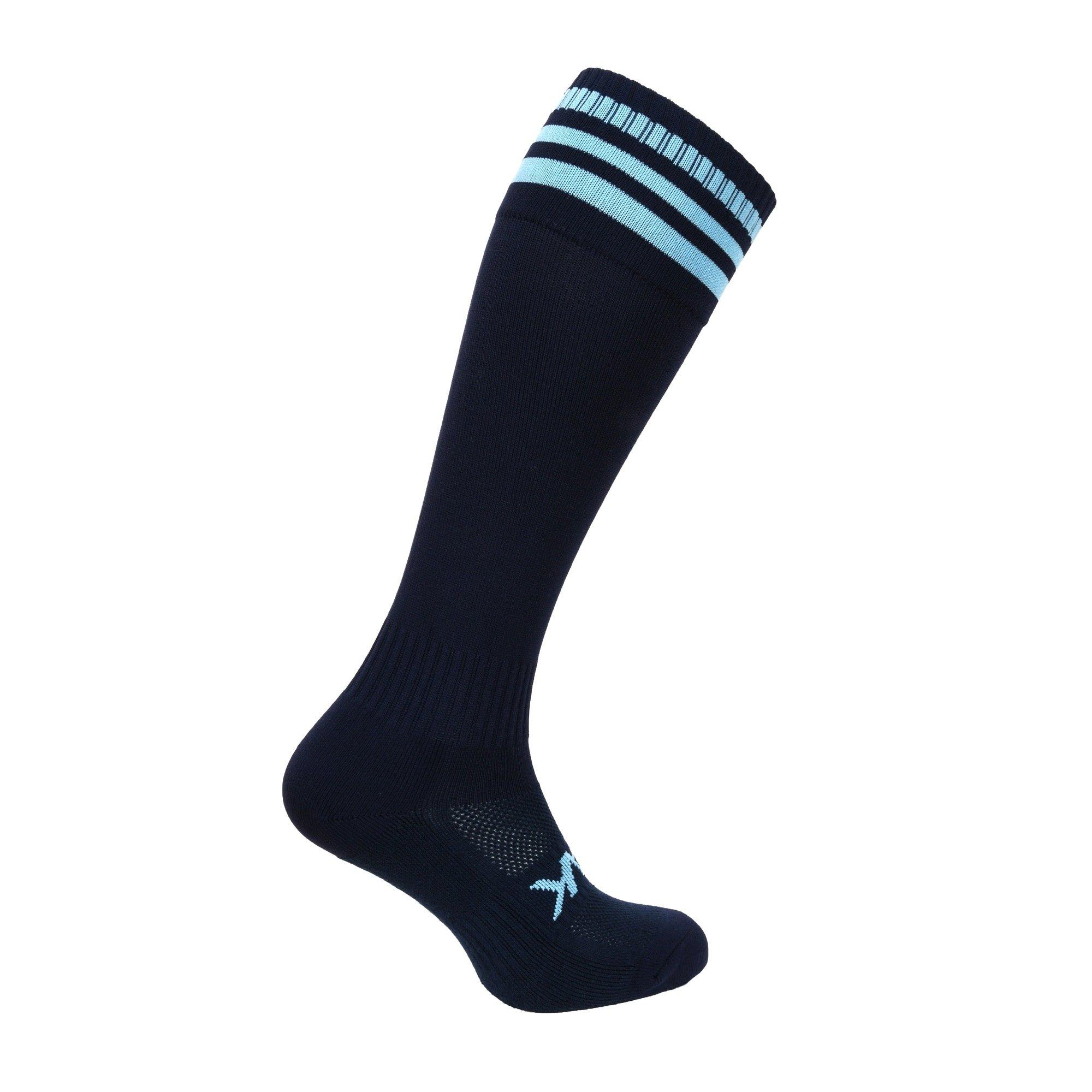 Marinho/Céu - ATAK Sports - Bars Socks Junior - 2