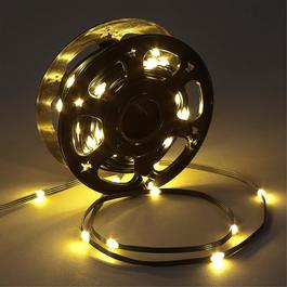 Snowtime Warm White LED Copper Wire Lights on a Reel