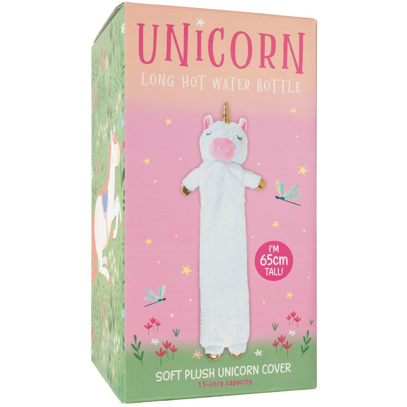 Multi - Fizz Creations - Unicorn Long Hot Water Bottle - 1