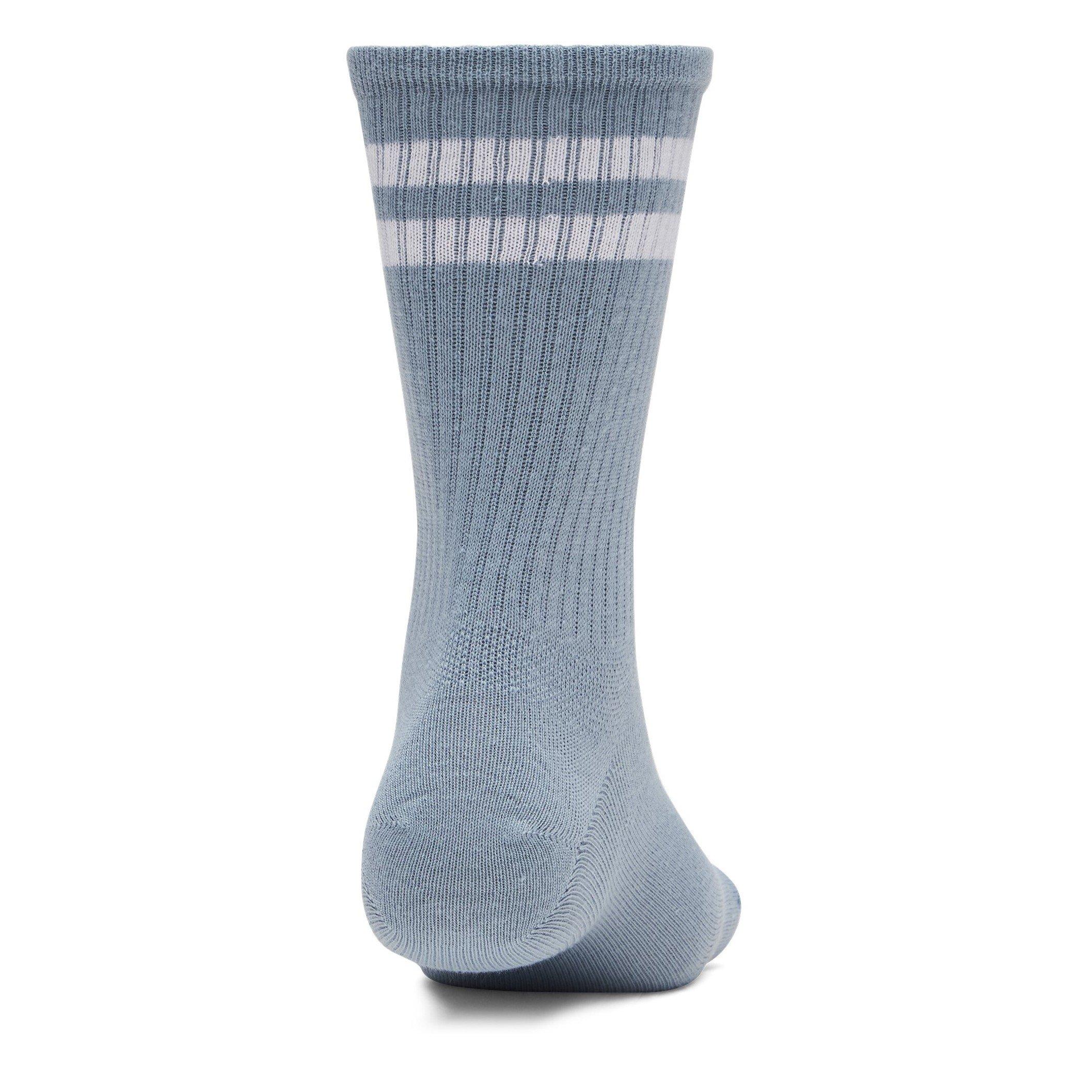 Gray Blue - Under Armour - Ua Essential 6pk Crew Sock Unisex Adults - 3