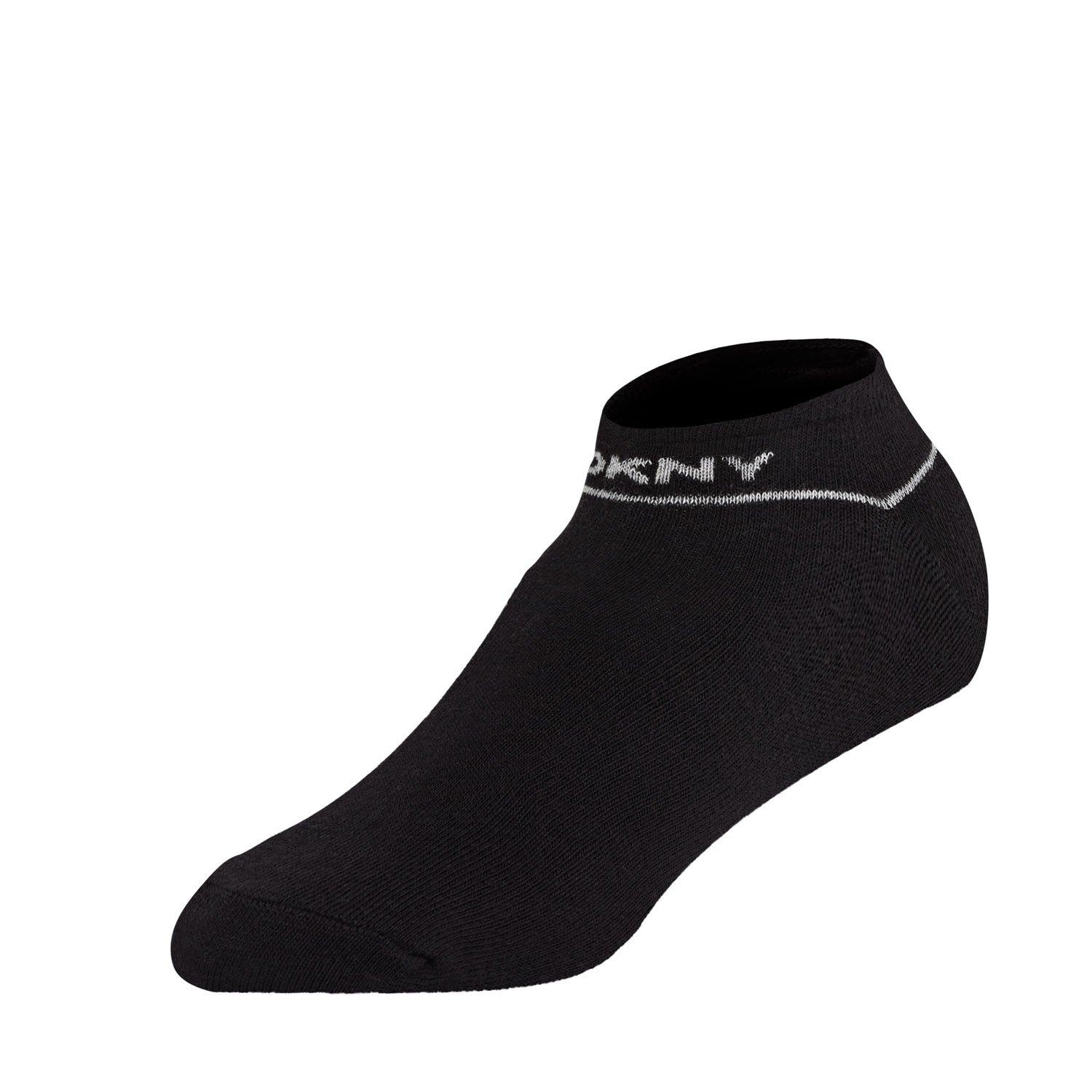 3pk Black - DKNY - Womens 3 pack Trainer Liners Olivia - 3