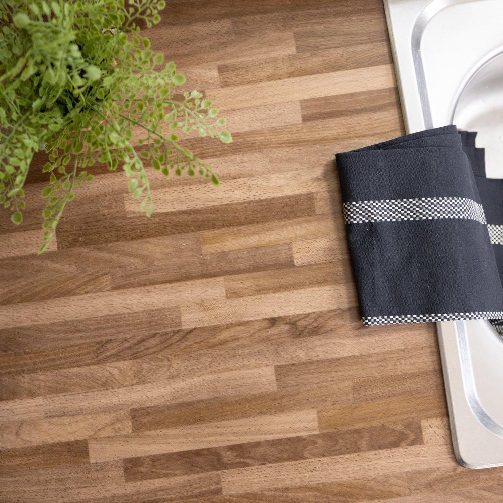 Brown - D C Fix - dc fix Walnut Block Self Adhesive Vinyl Wrap - 2