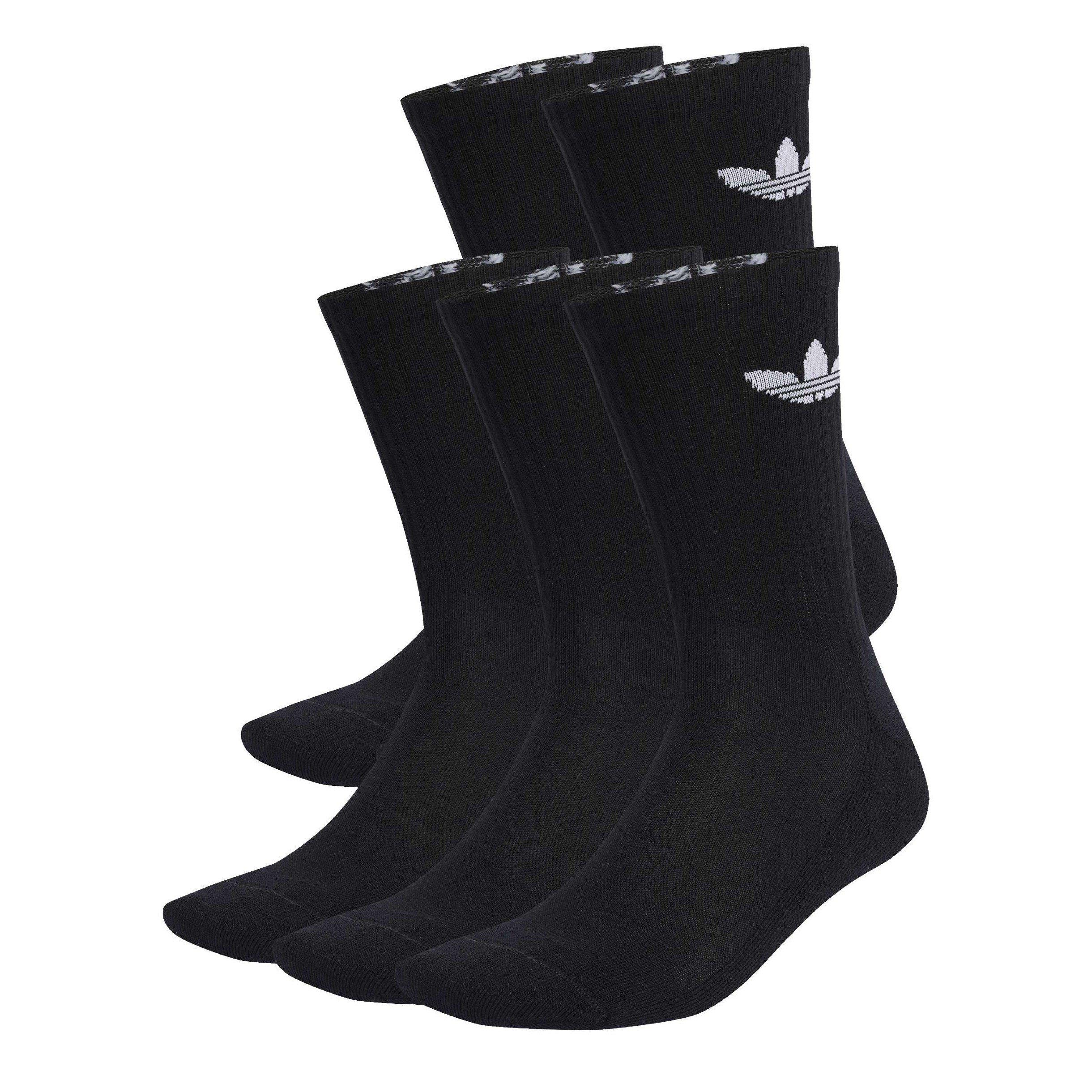 Black - adidas Originals - Adidas 6pk Crew Socks 00 - 2