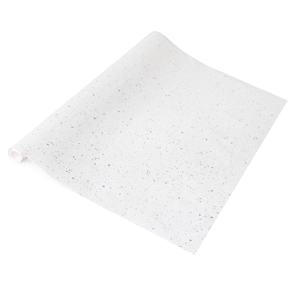White - D C Fix - dc fix White Granite Matt Self Adhesive Vinyl Wrap - 1