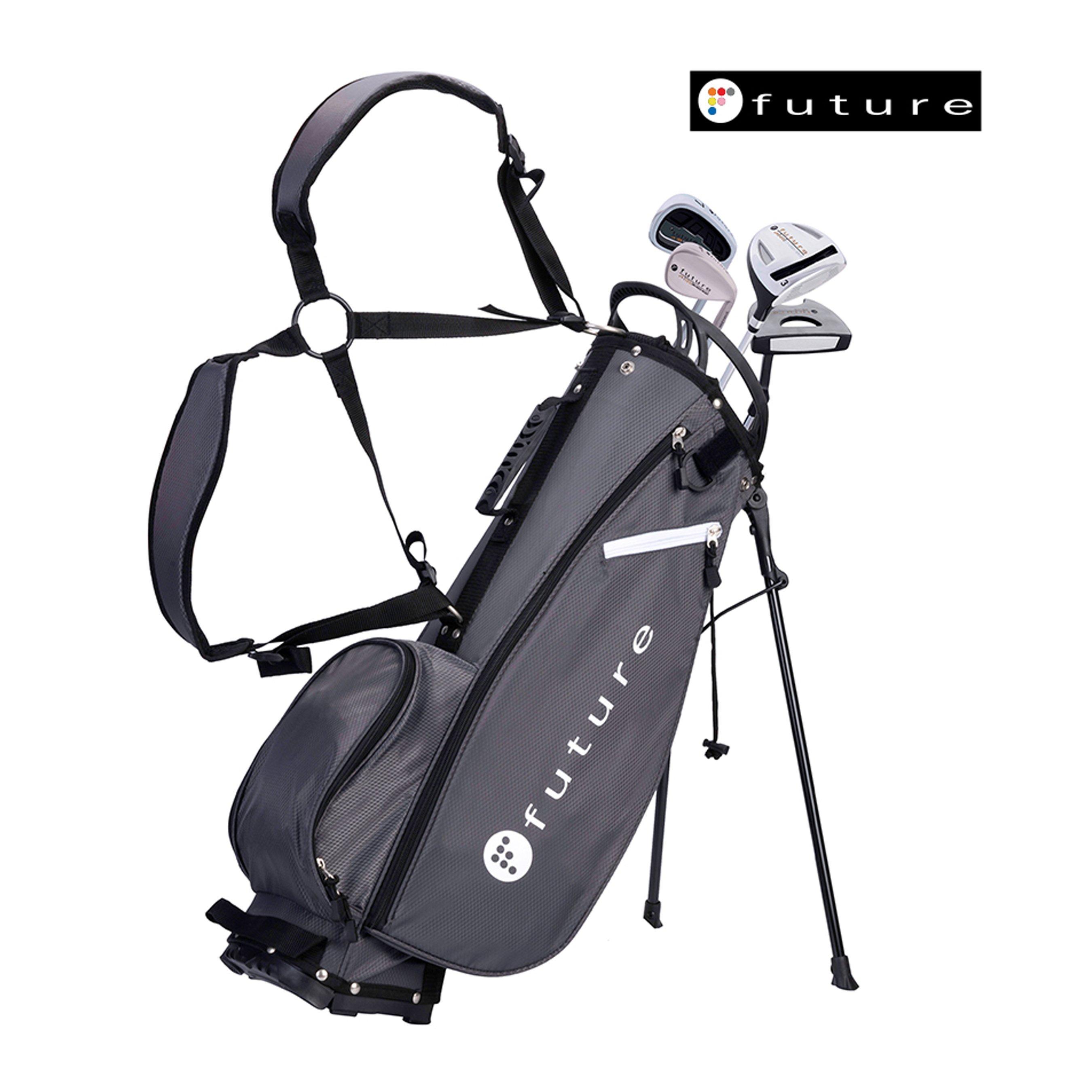 Future  Junior Right Hand Golf Set - Grey - 140-150cm