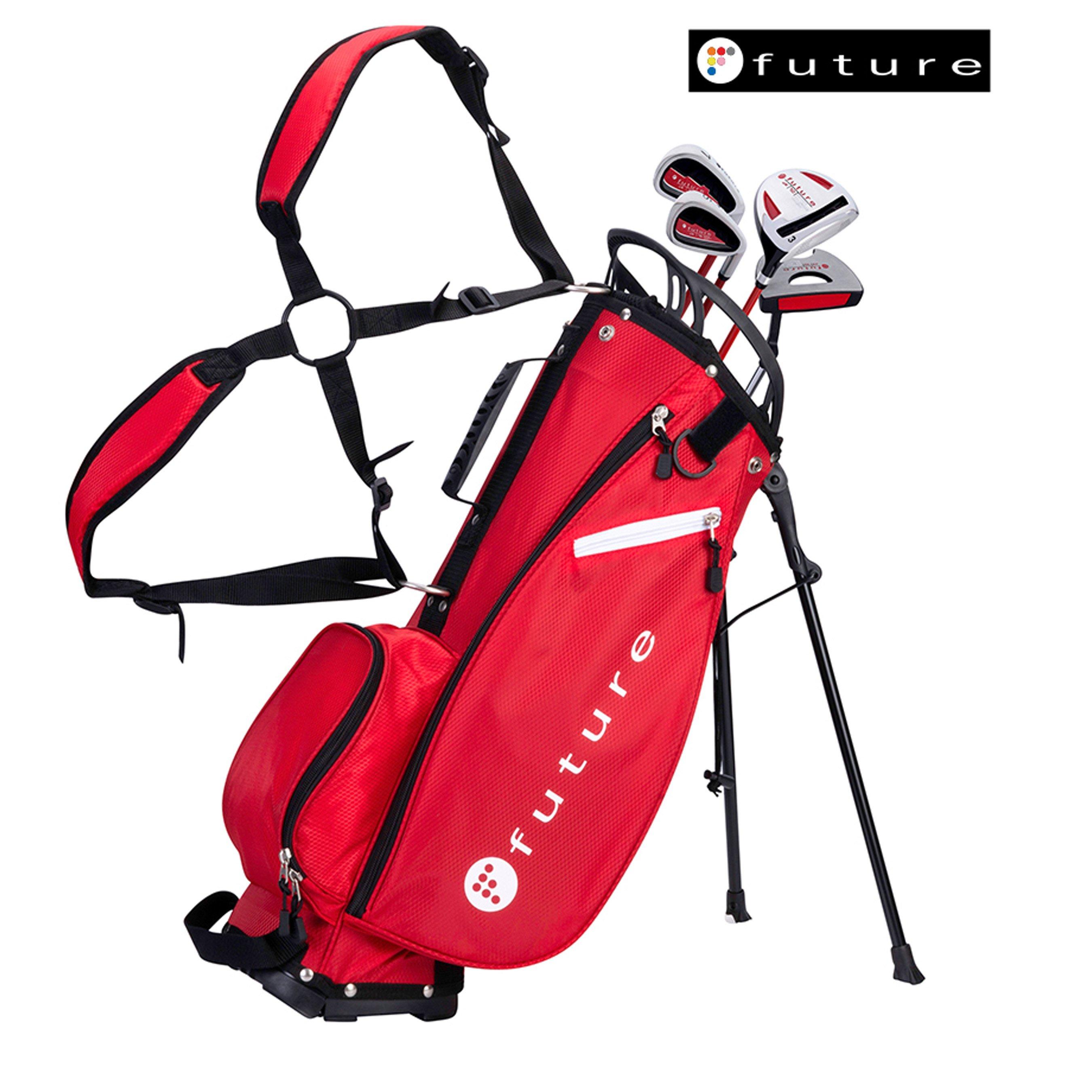 Red - Future - Junior Right Hand Golf Set - 1