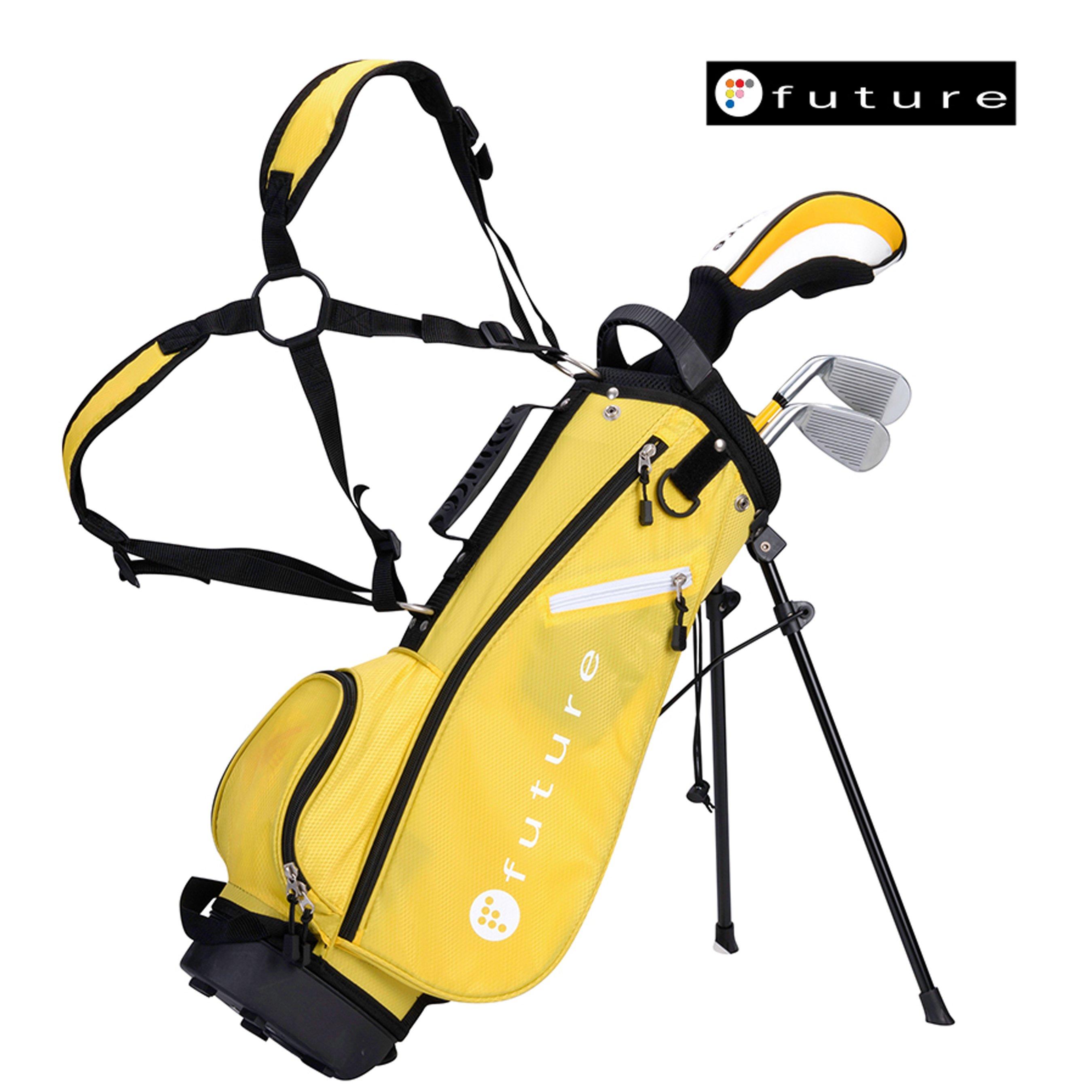 Future  Junior Right Hand Golf Set - Yellow - 105-120cm