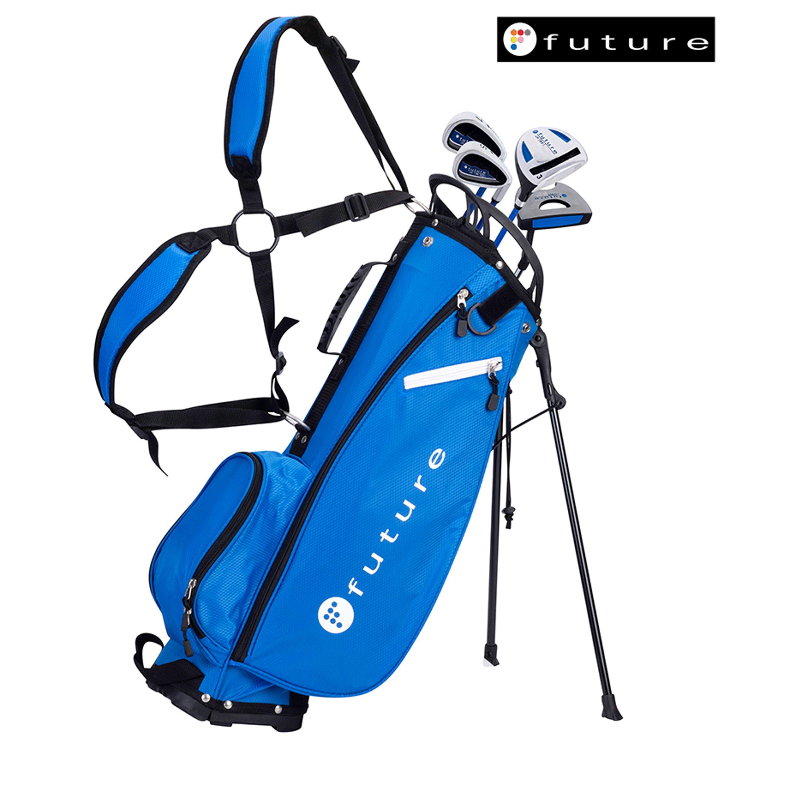 Future  Junior Right Hand Golf Set - Blue - 130-140cm