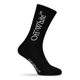 Off White Bookish Mid Socks