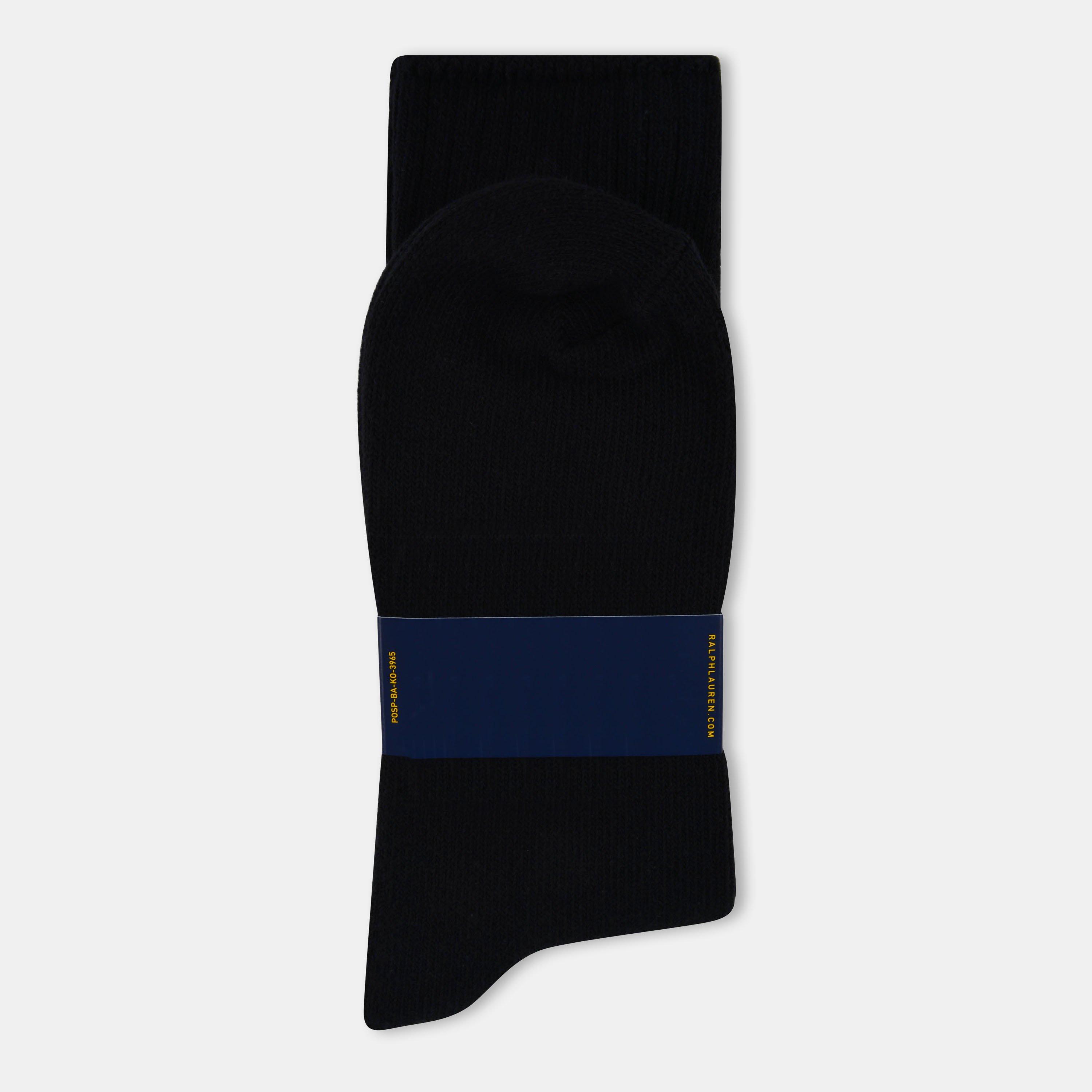 Black - Polo Ralph Lauren - Crew Socks - 2