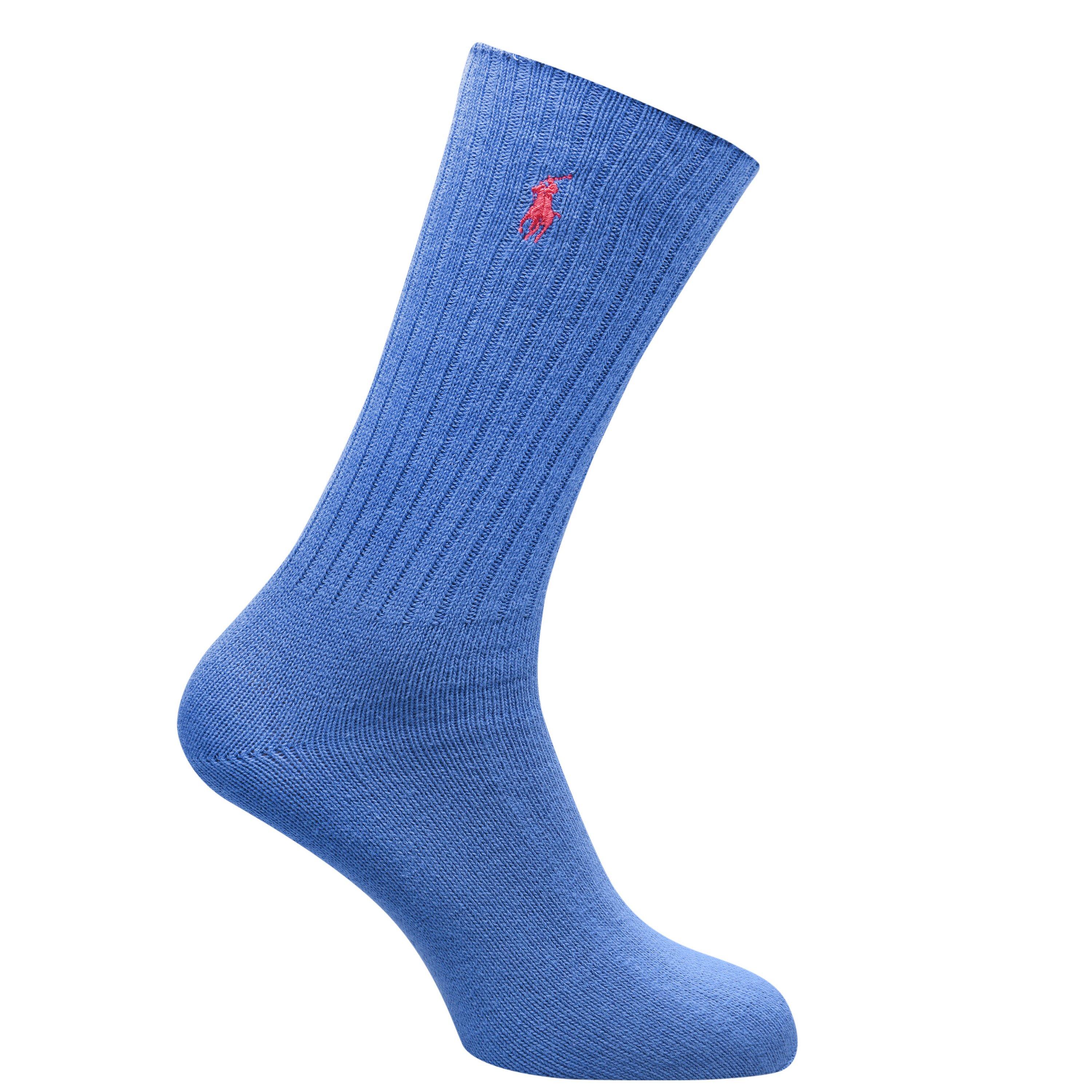 Royal - Polo Ralph Lauren - Crew Socks - 2