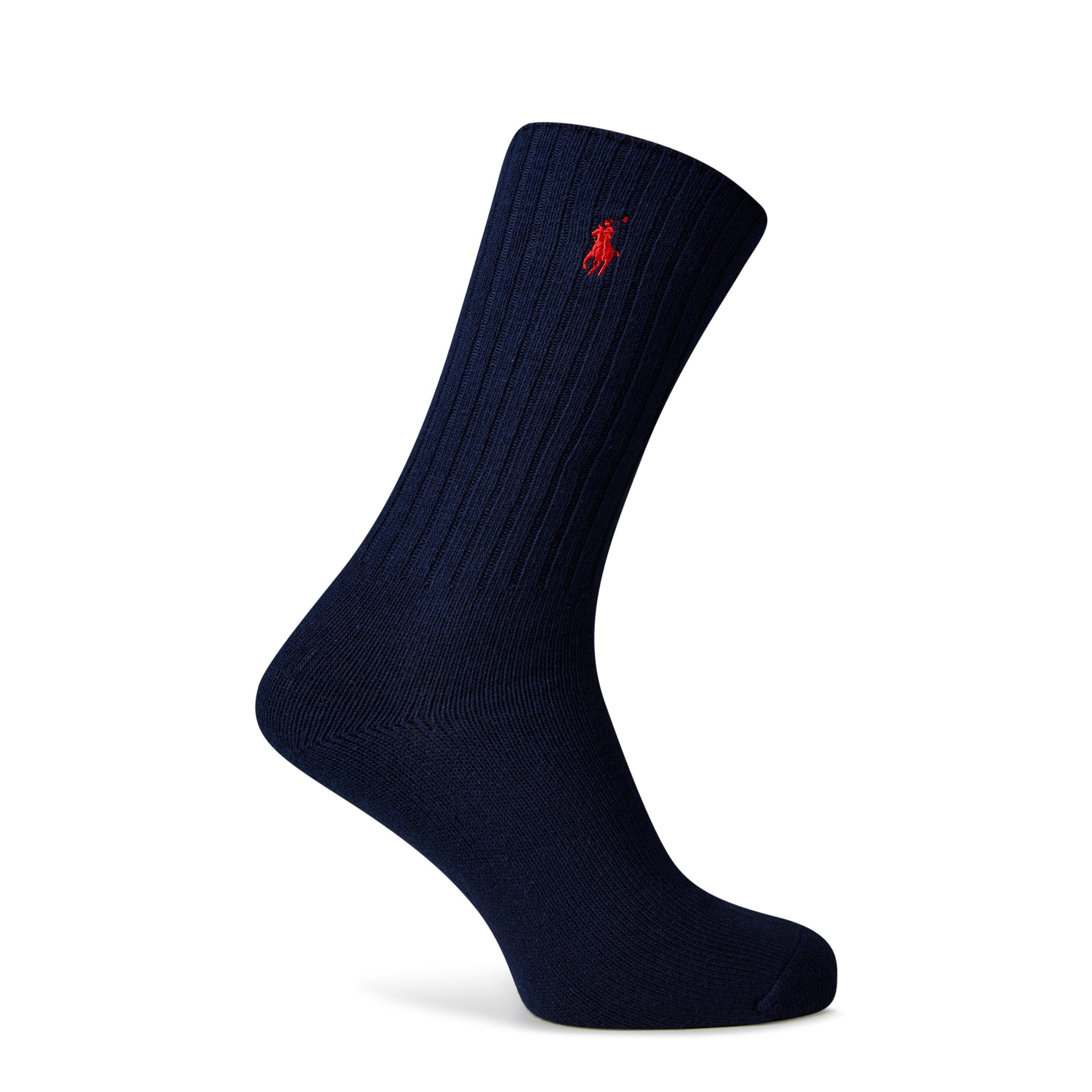Navy - Polo Ralph Lauren - Crew Socks - 3