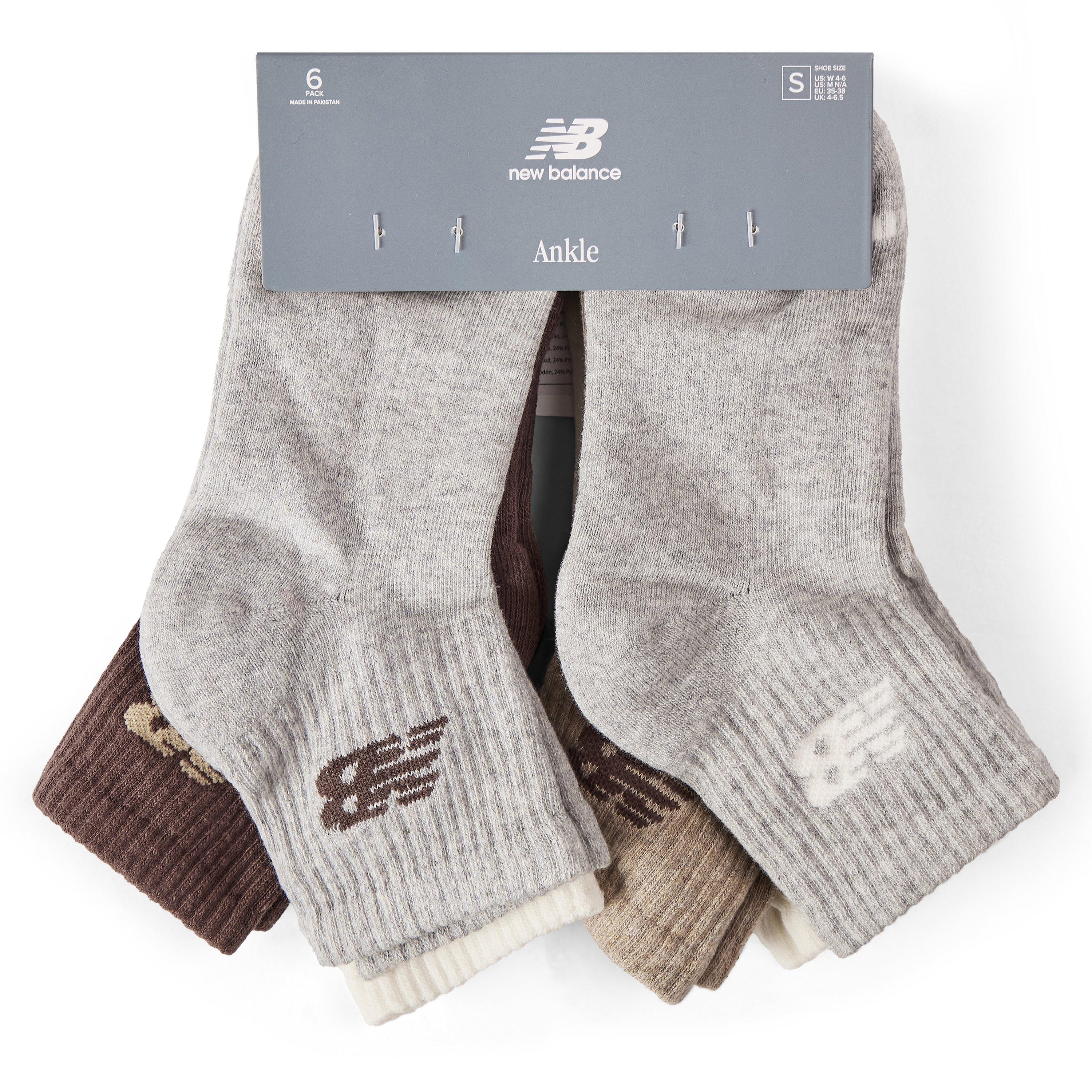 Brown Assort - New Balance - Everyday Ankle As1 Larg Sock Unisex Adults - 2