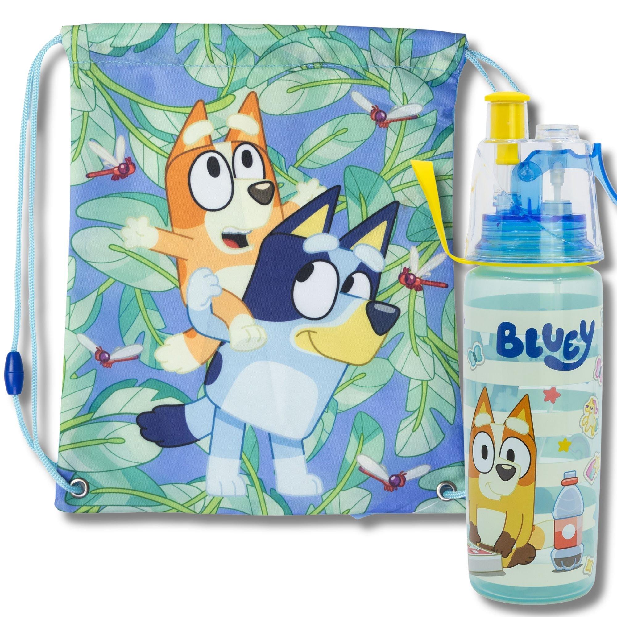 Blue - Bluey - Bluey Bottle And Bag - 1