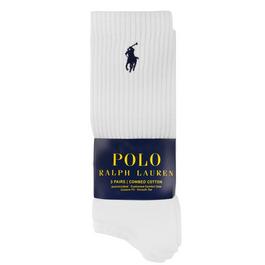 Polo Ralph Lauren Three Pack Crew Socks