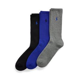 Ralph Lauren Three Pack Crew Socks