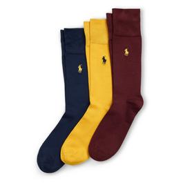 Ralph Lauren Three Pack Crew Socks