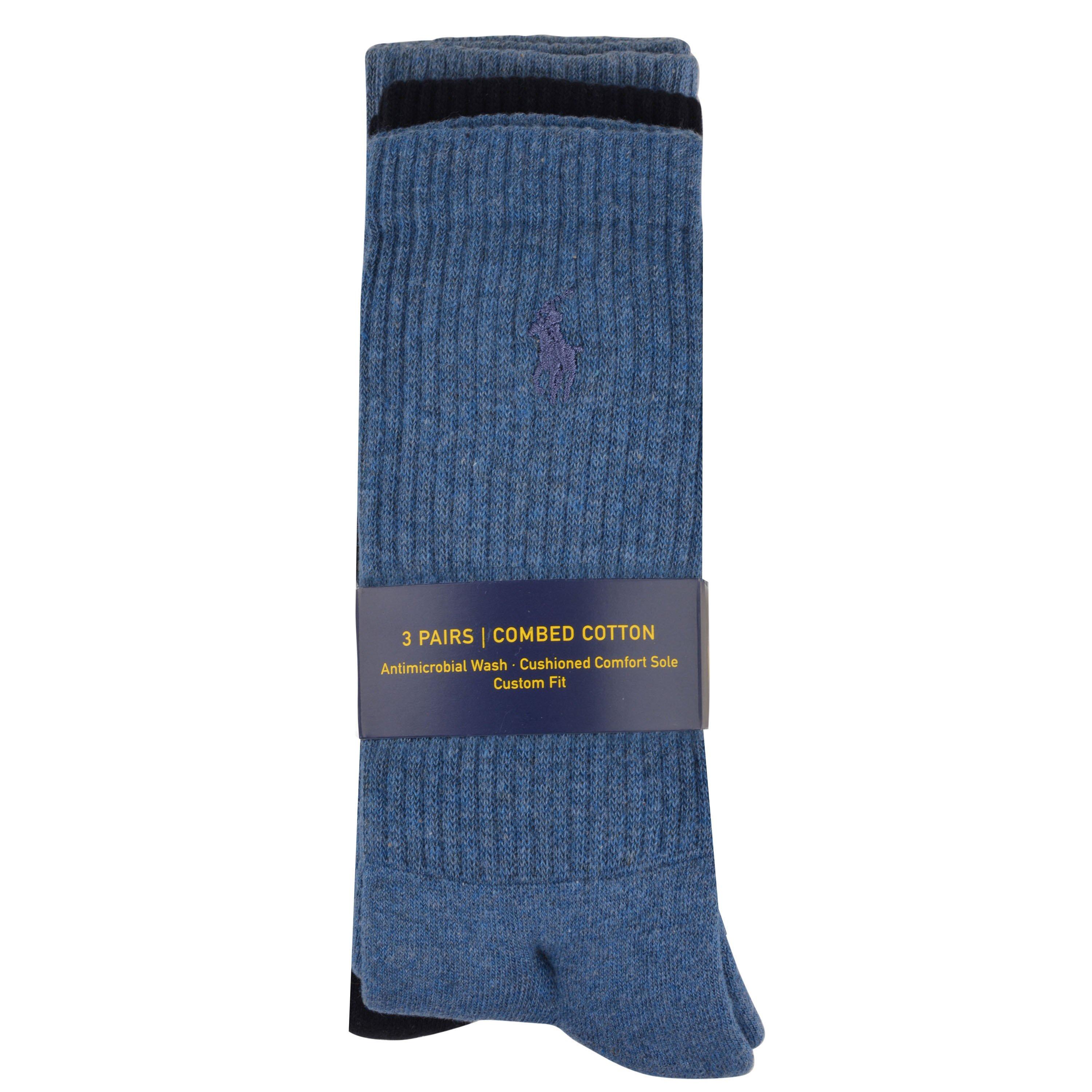 Polo ralph lauren men's crew socks hotsell