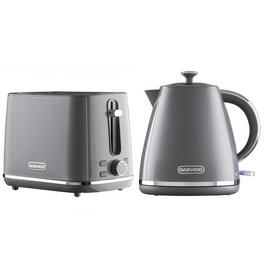 Daewoo Electricals Grey Stirling 1.7L Pyramid Kettle