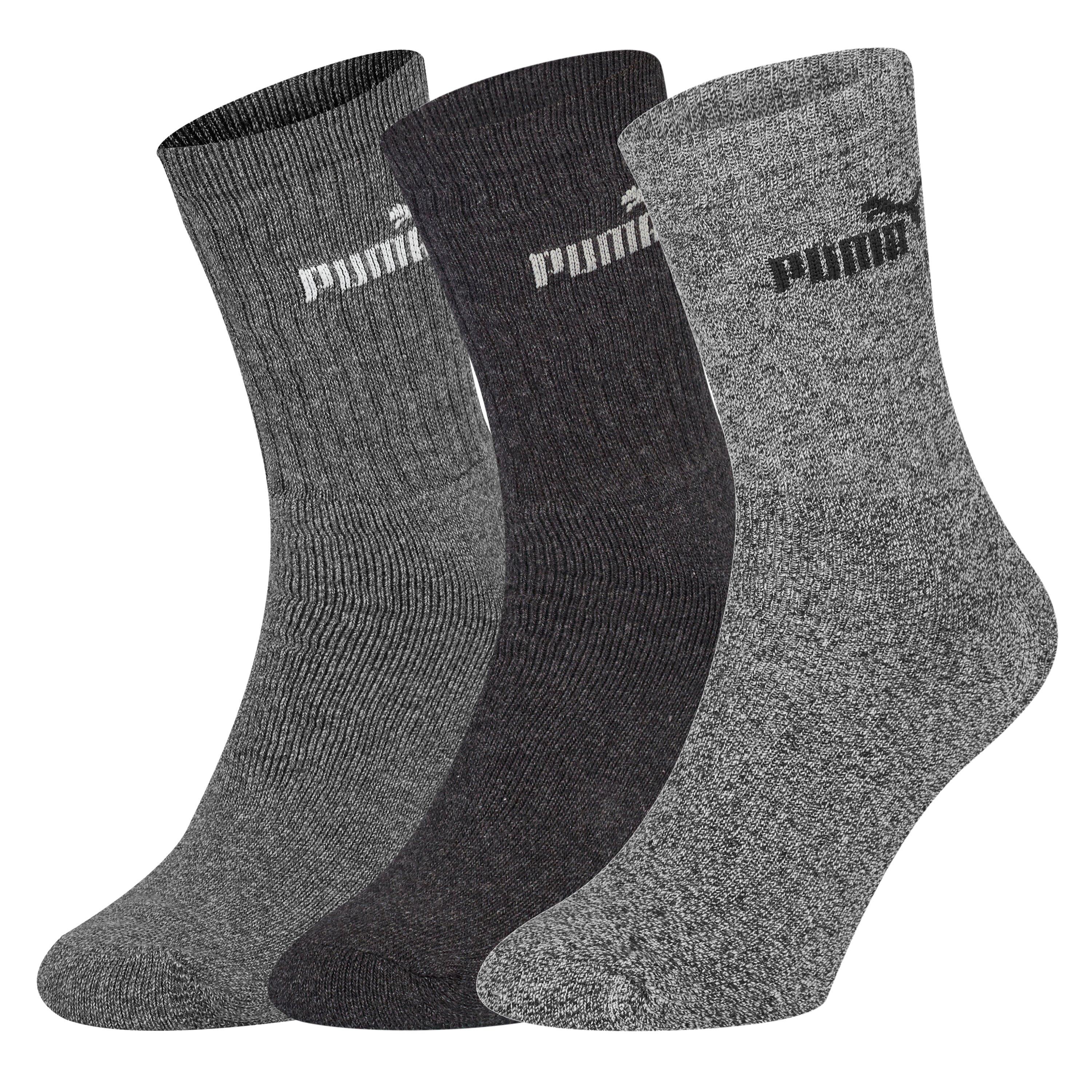 3 Pack Crew Socks Mens