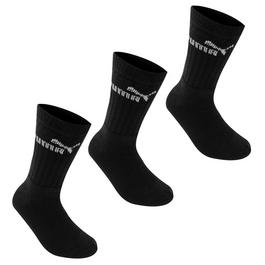 Puma 3 Pack Crew Socks Junior