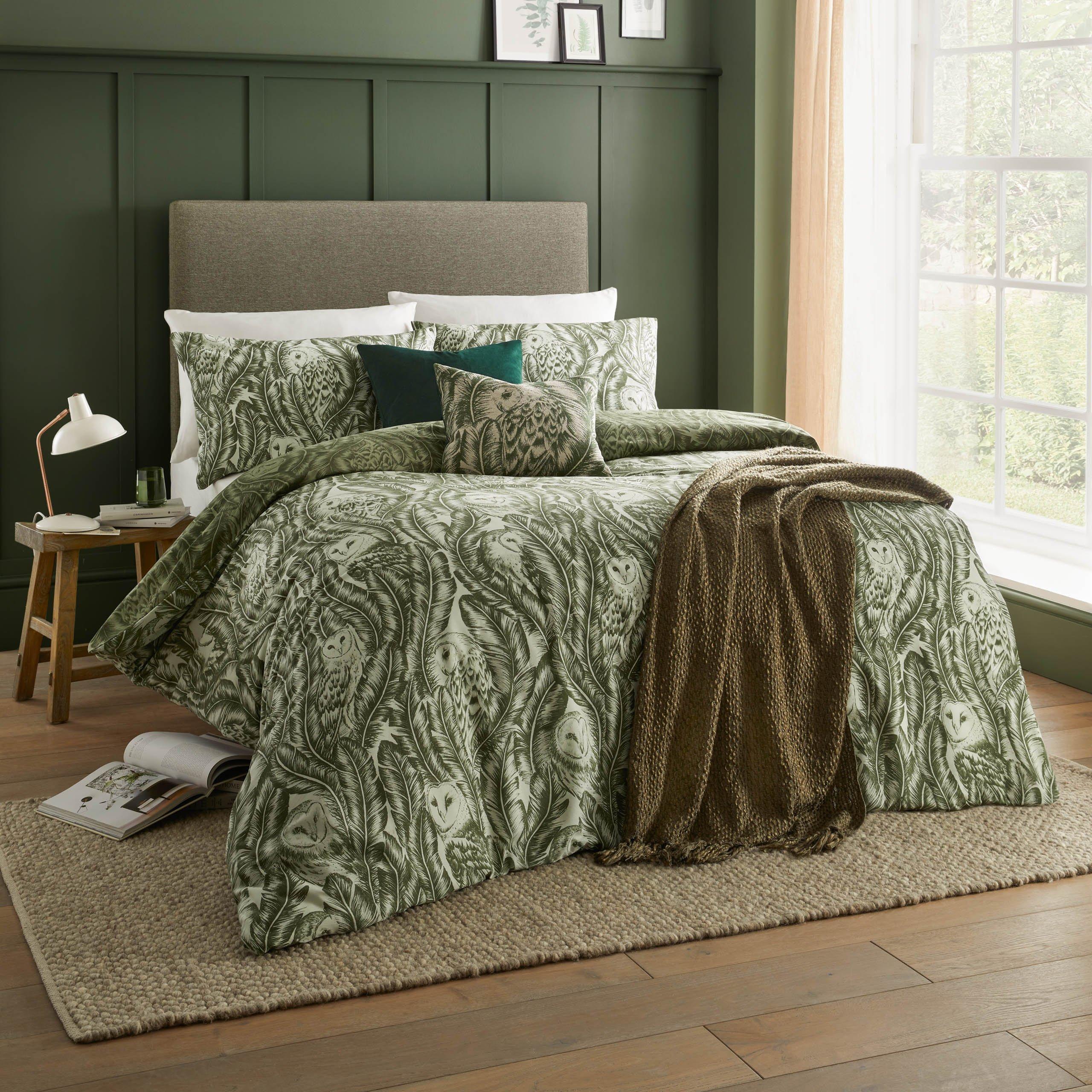 Wylder  Albus Heritage Duvet Set - Forest Green - King