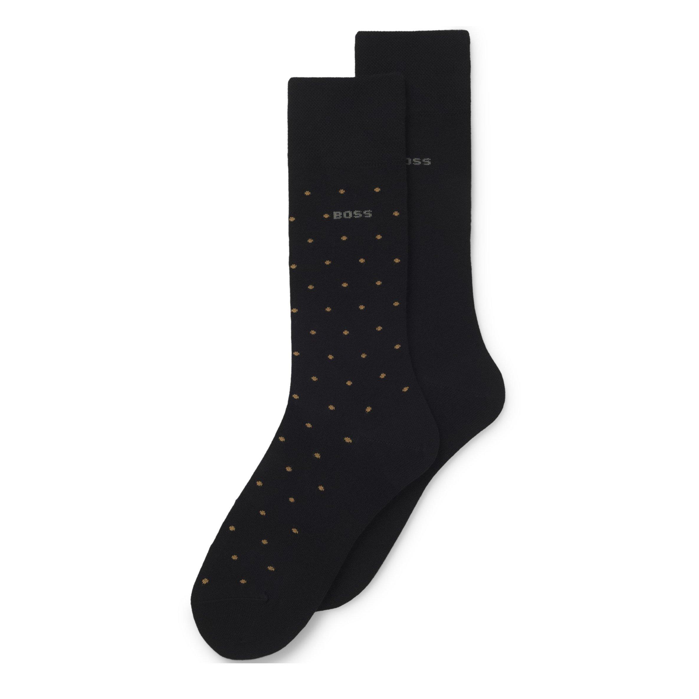 Black 001 - Boss - 2-Pack Logo Socks - 4
