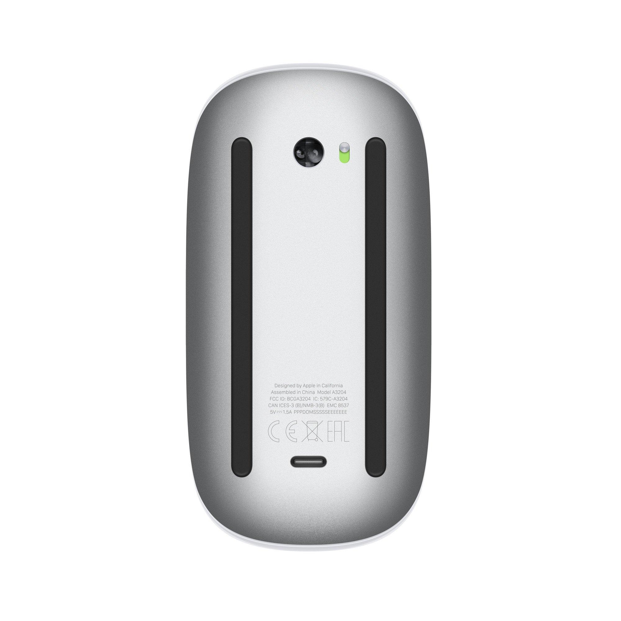 White - Apple - Apple Magic Mouse -White - 3