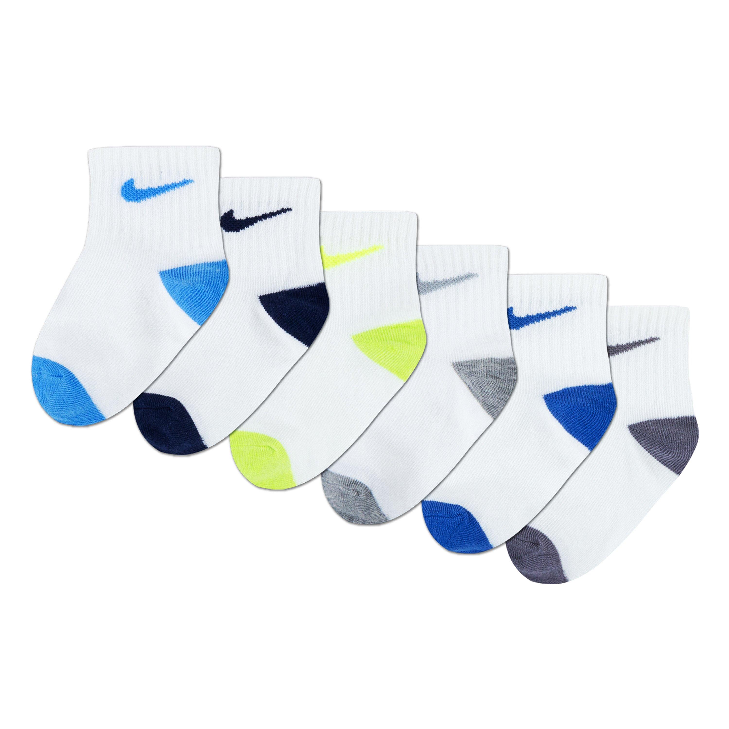 Nike  Infant Pop Colour Quarter Socks - University Blue - 2-4