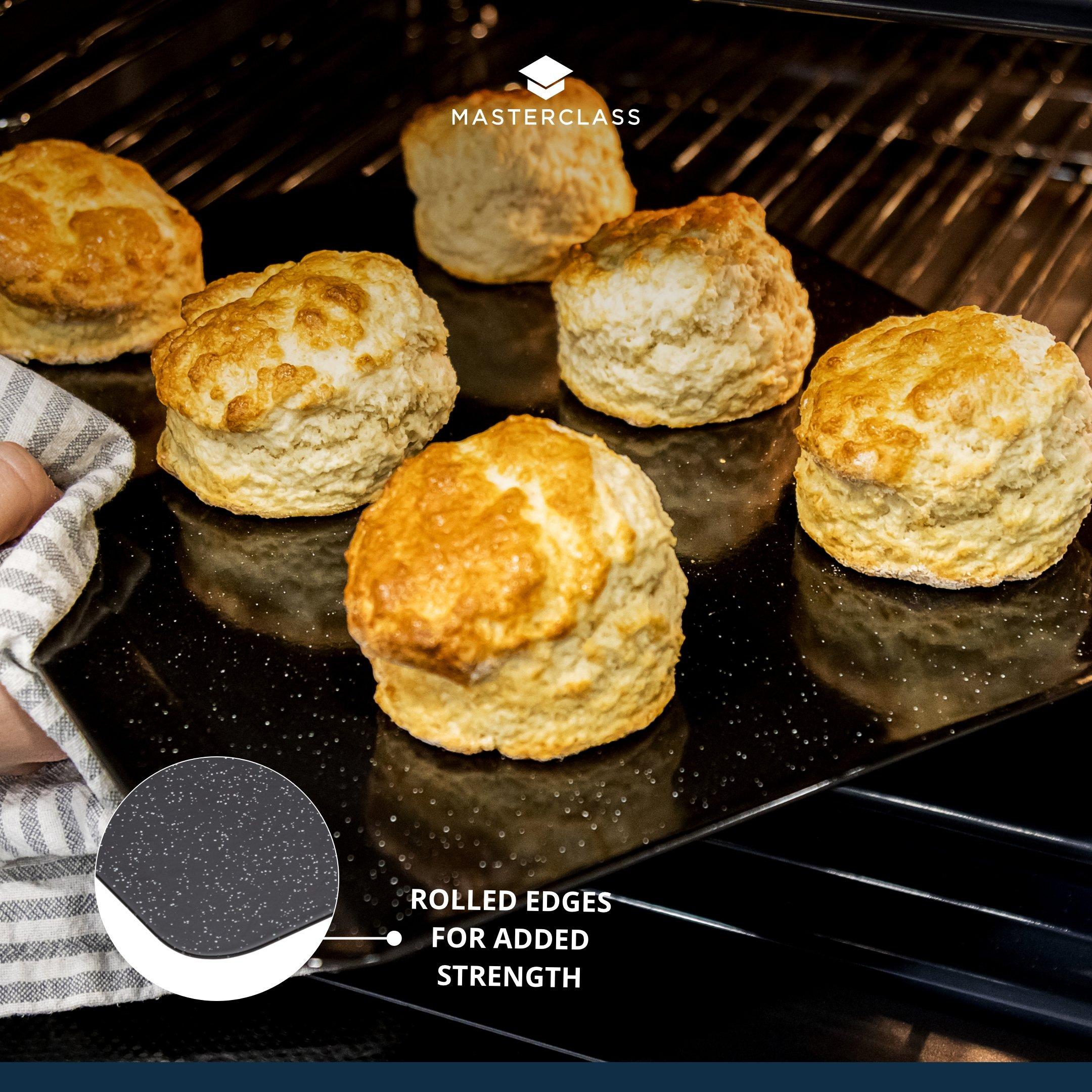 Black - MasterClass - MasterClass Vitreous Enamel Baking Sheet - 2
