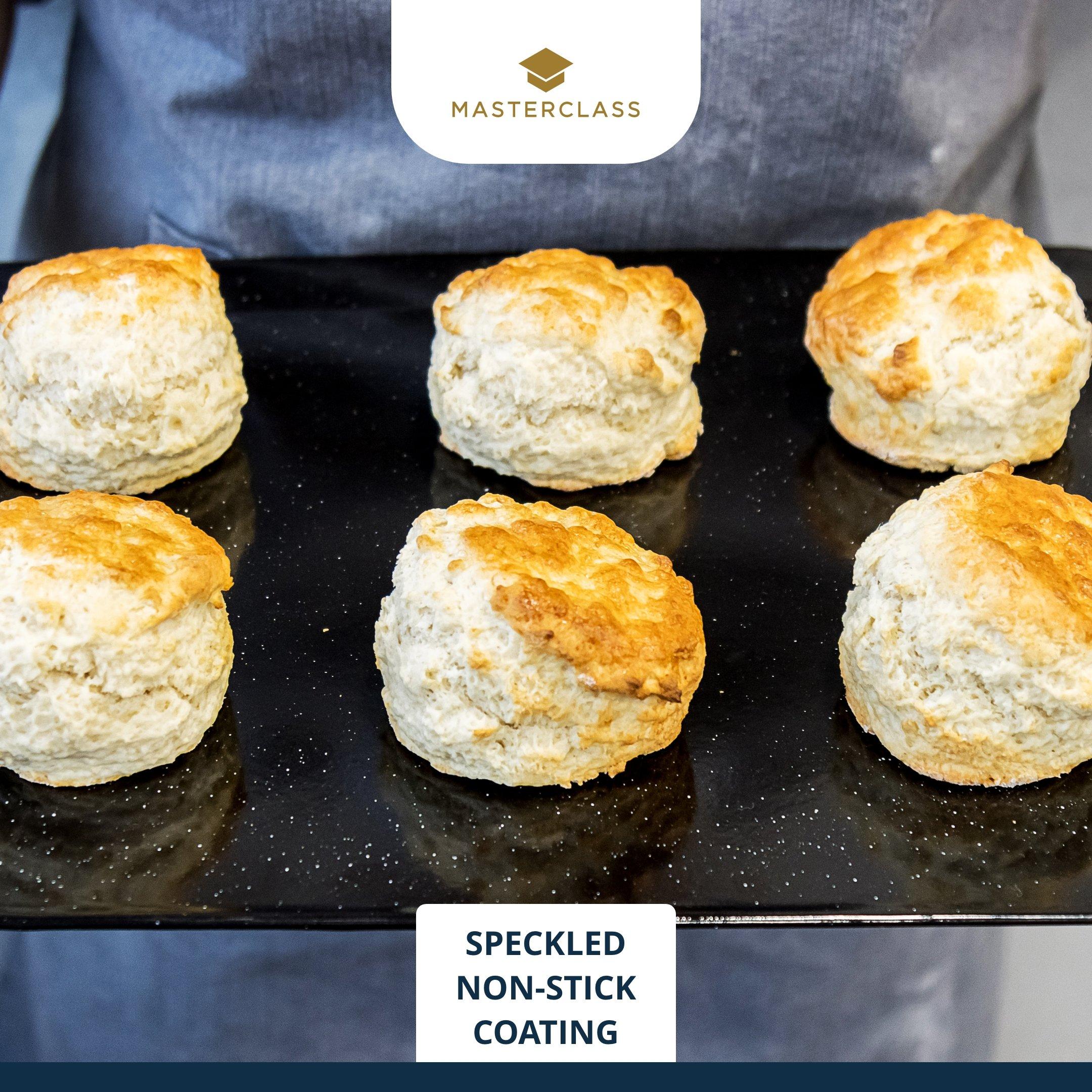 Black - MasterClass - MasterClass Vitreous Enamel Baking Sheet - 3