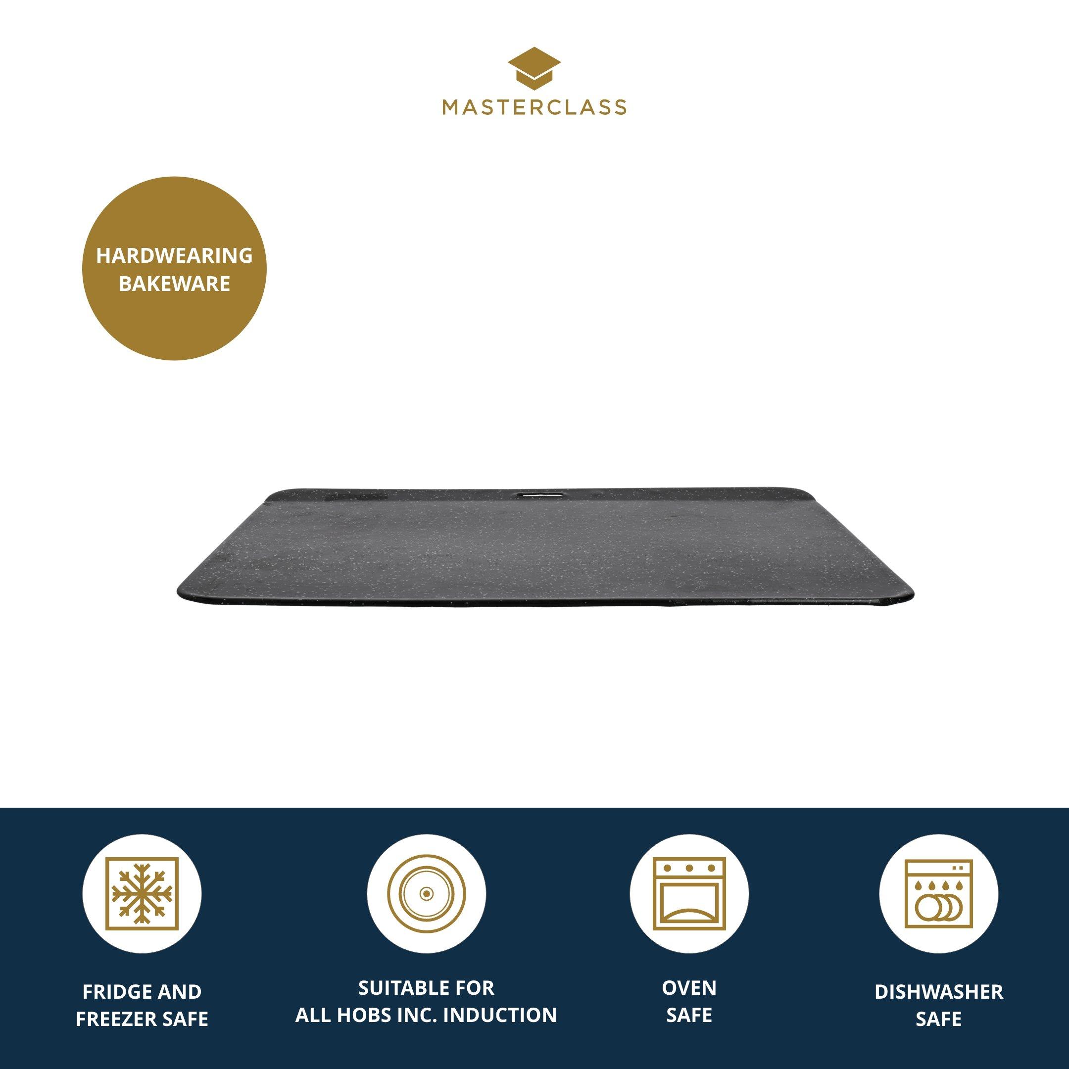 Black - MasterClass - MasterClass Vitreous Enamel Baking Sheet - 5