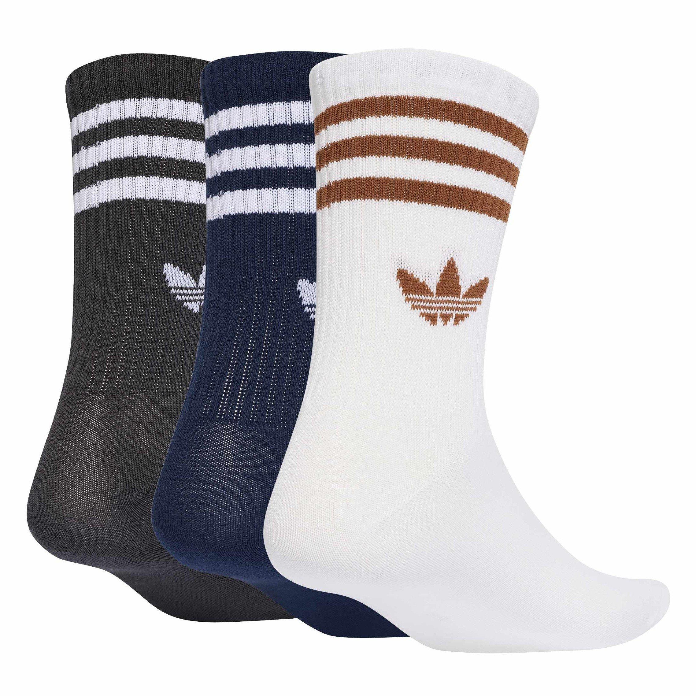 adidas Originals Unisex Adi OG 3S Cotton Crew Socks 3 Pack