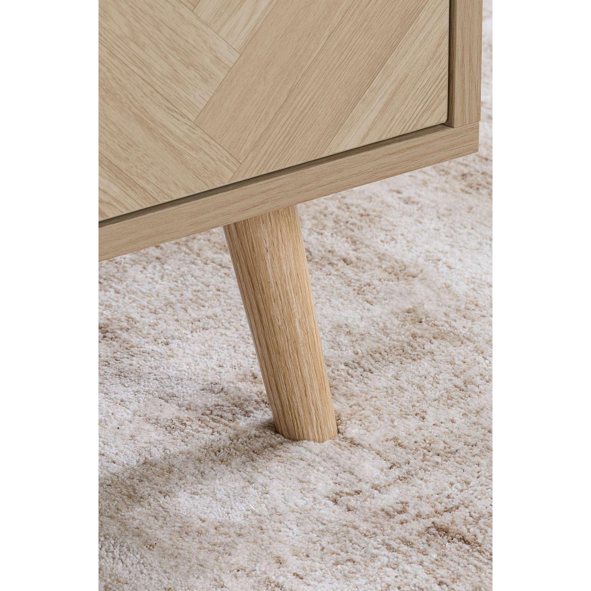 Brown - Birlea - Herringford 1 Drawer Coffee Table - 7