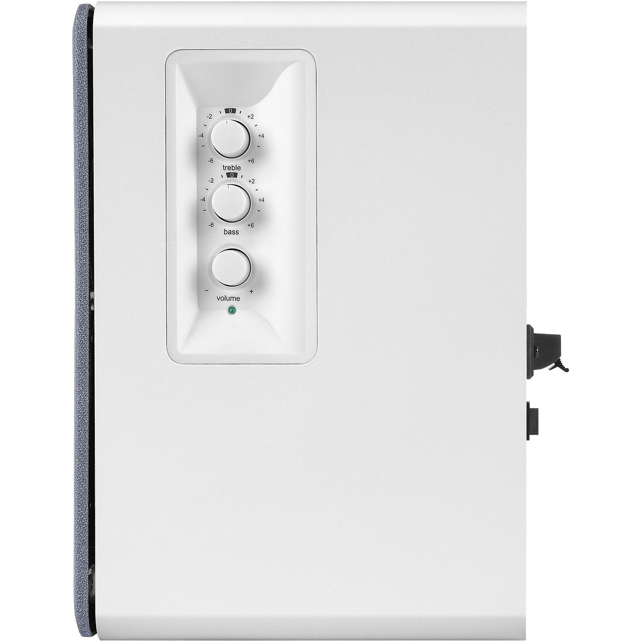 White - Edifier - Edifier R1280T 2.0 Bookshelf Speaker Set White - 3