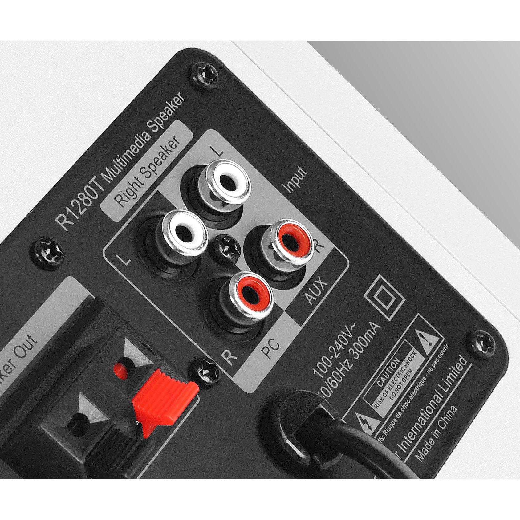 White - Edifier - Edifier R1280T 2.0 Bookshelf Speaker Set White - 5