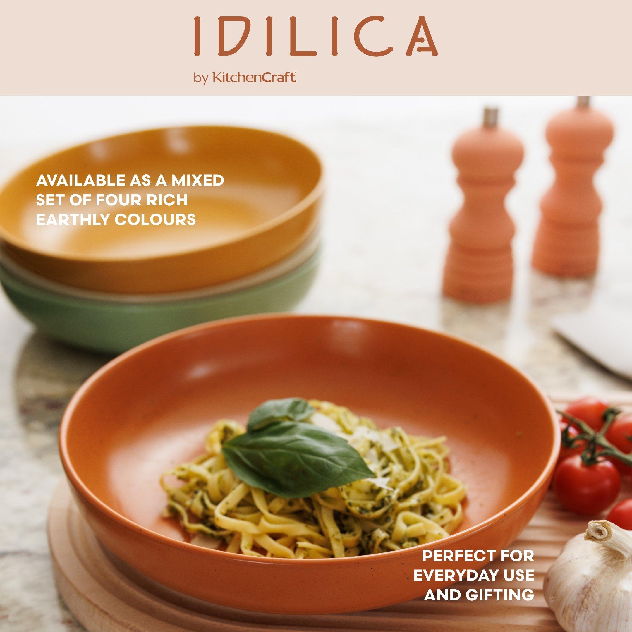 Mixed - KitchenCraft - KitchenCraft Idilica Stoneware Pasta Bowls - 3