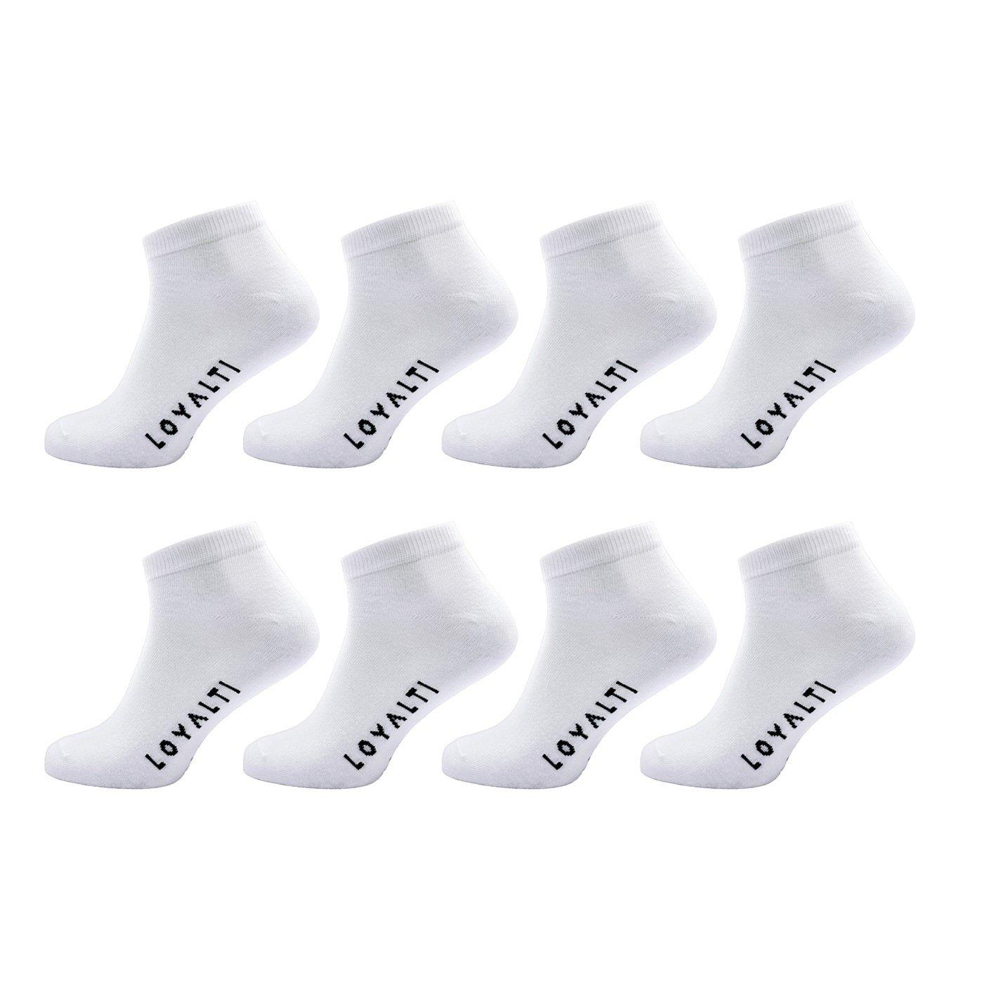 Wit - Loyalti - Men's Trainers Socks - 2