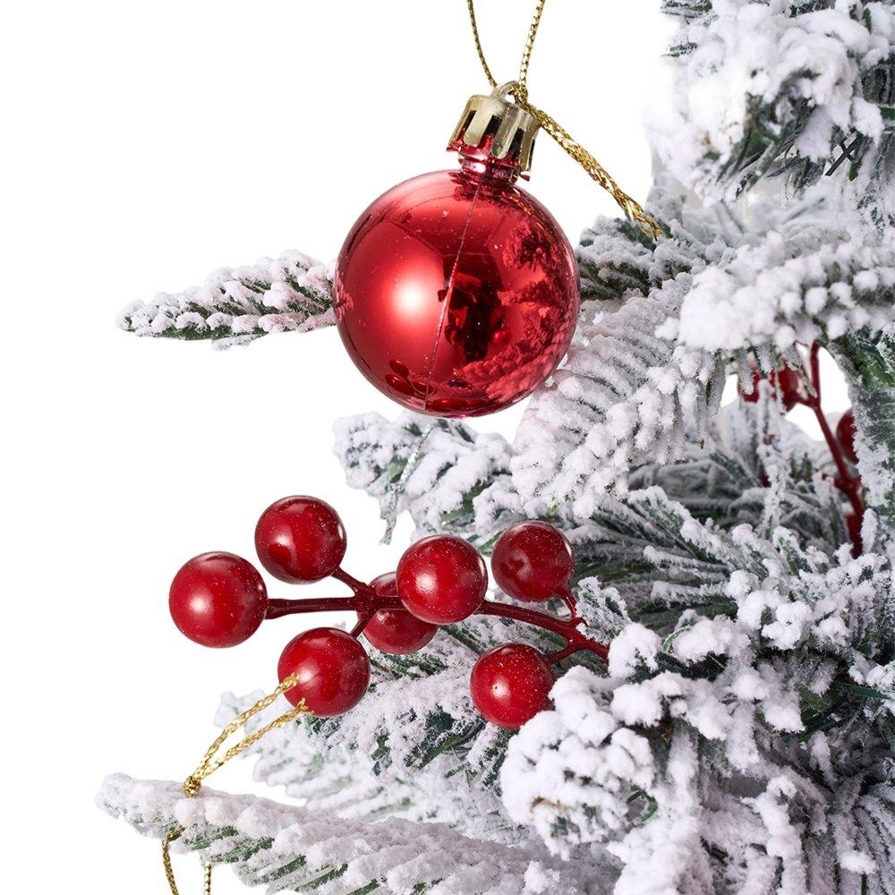 Green - LIFE IDEAS - Christmas Tree Ground Stake with Light and Timer - 4