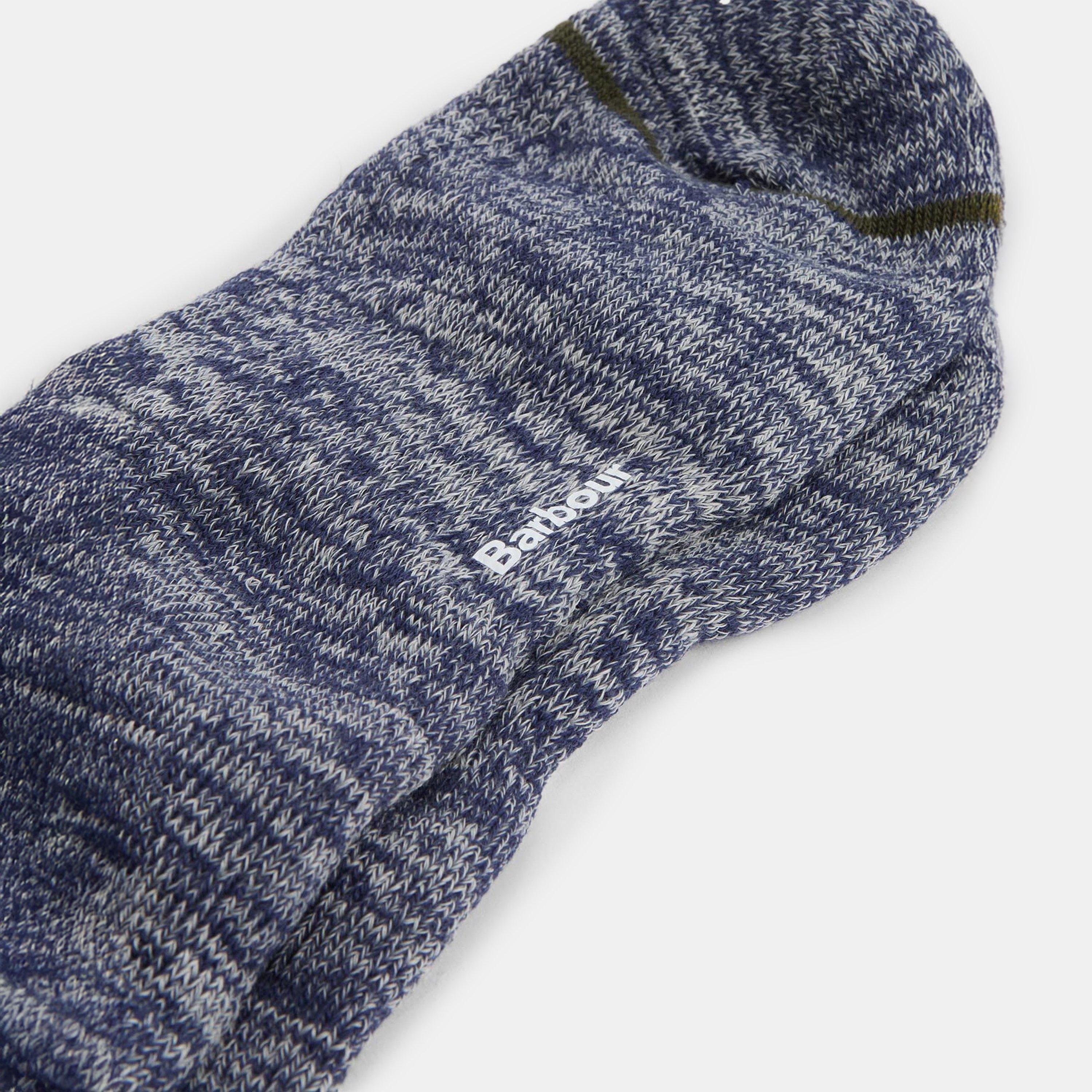 Navy - Barbour - Men's Storm Boot Socks - 2