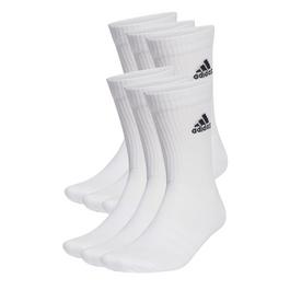 adidas Cushioned Sportswear Crew Socks 6 Pack Juniors