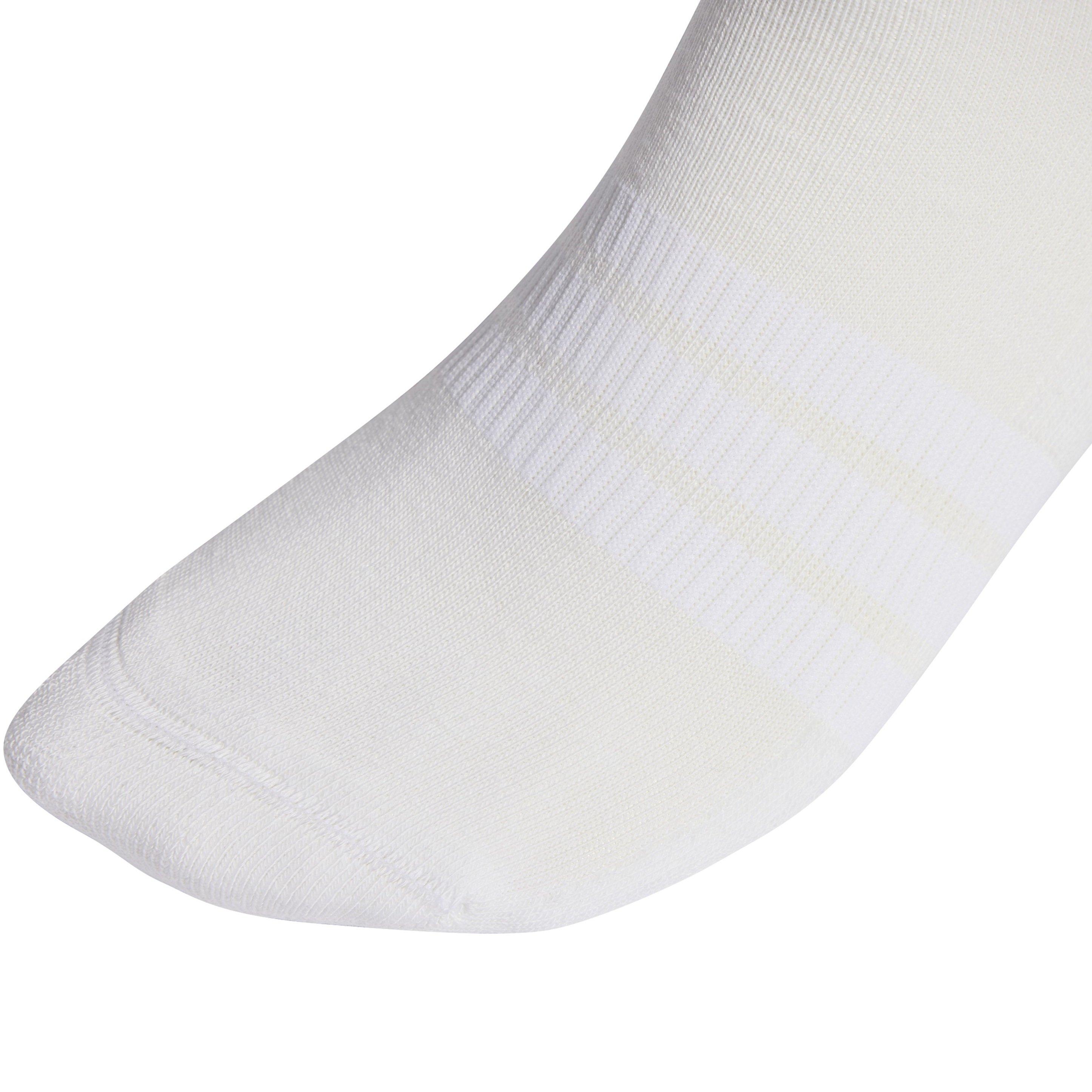 White/Black - adidas - Cushioned Sportswear Crew Socks 6-Pack Juniors - 3